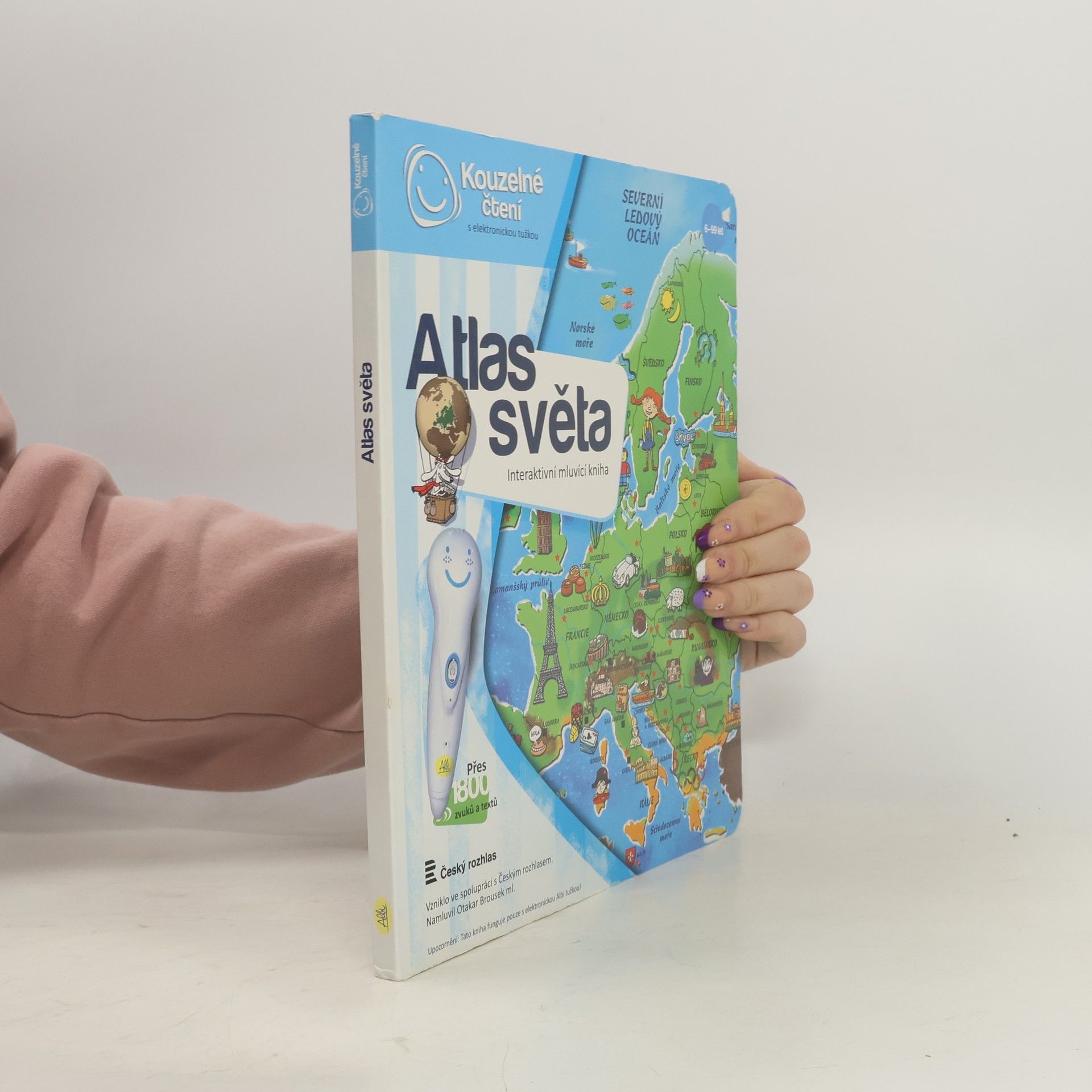 Atlas světa. Interaktivní mluvící kniha