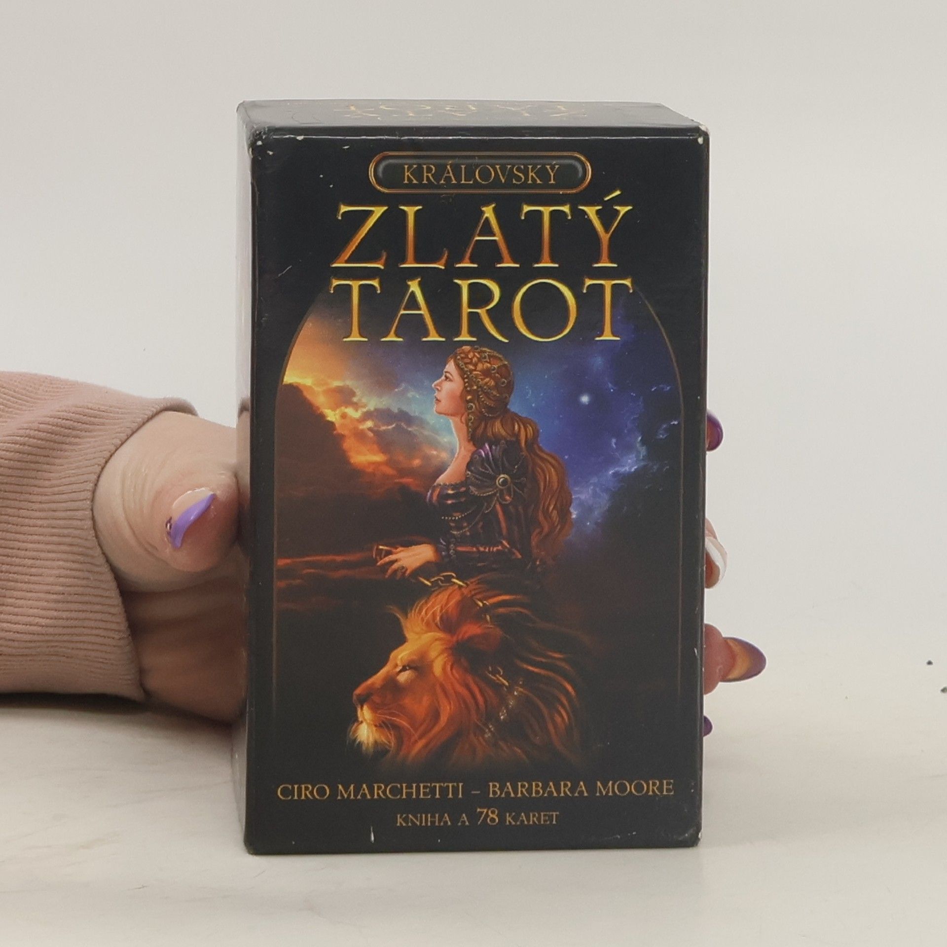 Barbara Moore Královský zlatý tarot