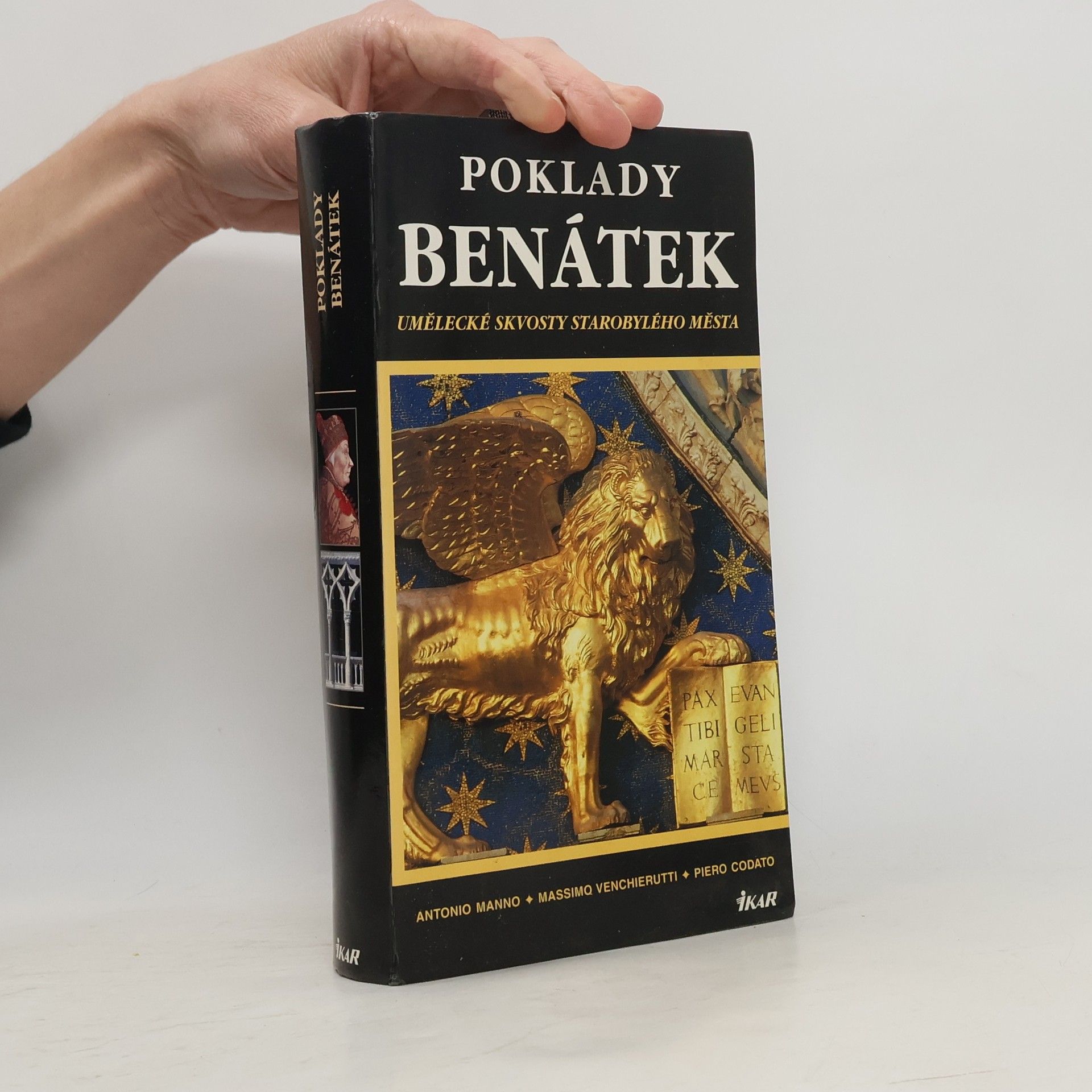 Antonio Manno Poklady Benátek, umělecké skvosty starobylého města