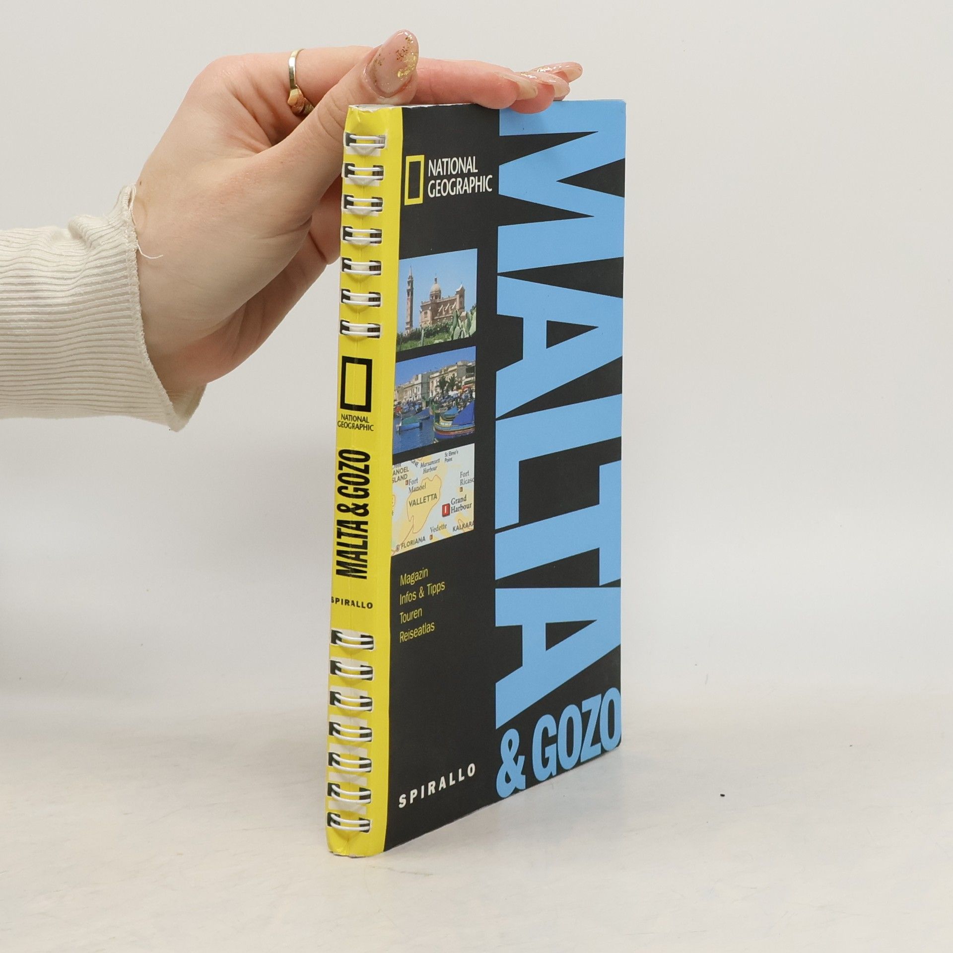 Paul Murphy NATIONAL GEOGRAPHIC Spirallo Reiseführer Malta, Gozo. Magazin, Infos & Tipps, Touren, Reiseatlas