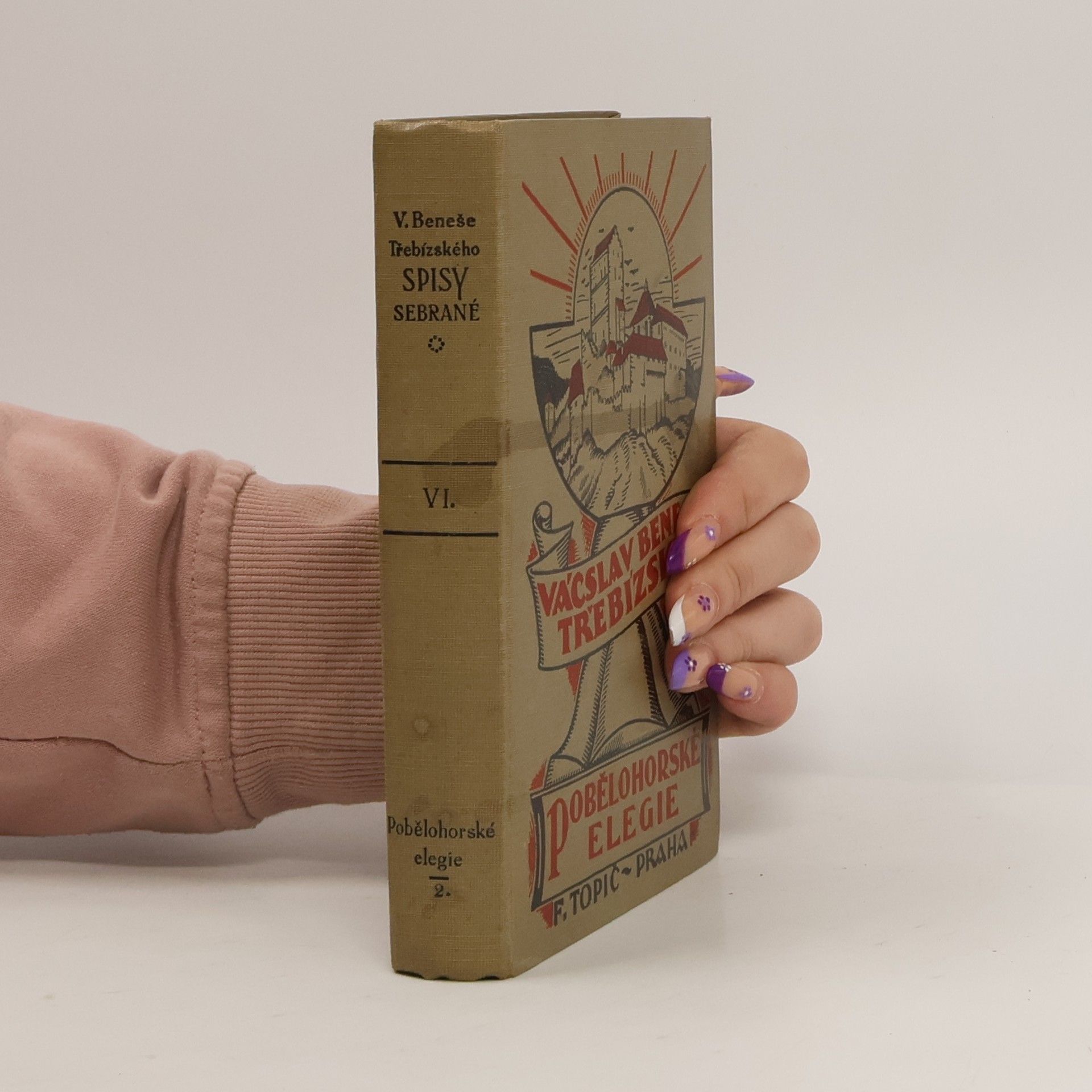 Václav Beneš Třebízský Pobělohorské elegie 2