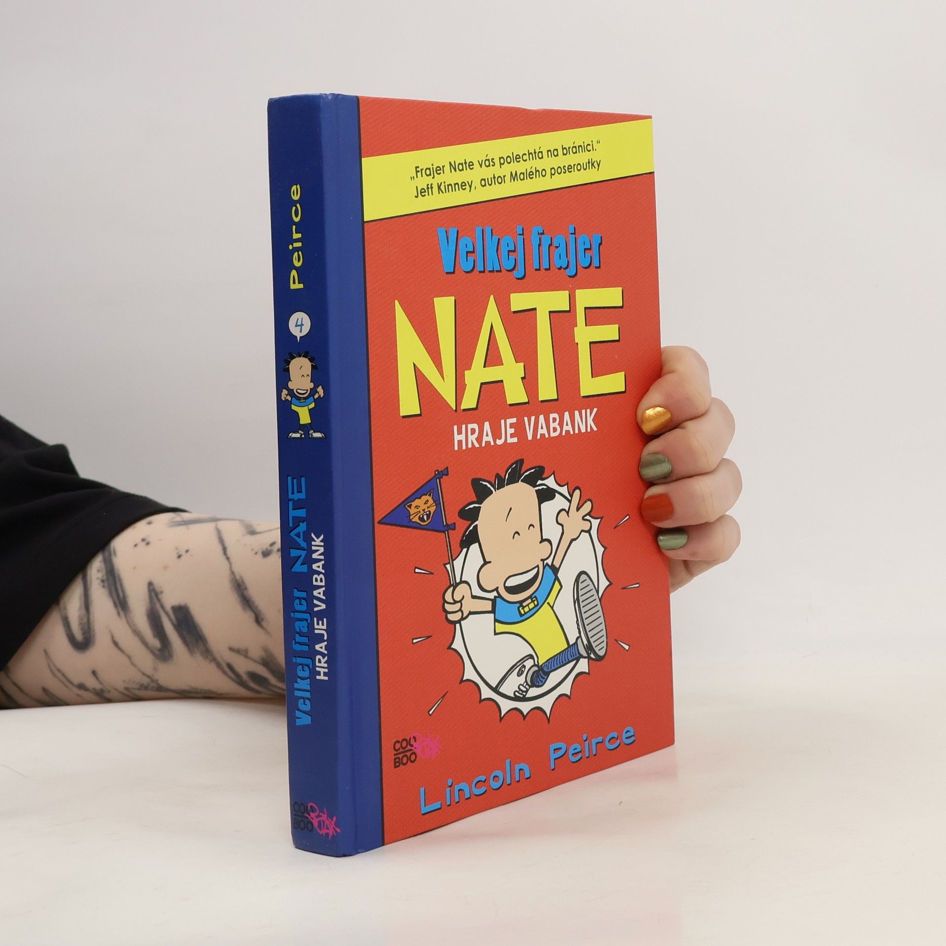 Lincoln Peirce Velkej frajer Nate hraje vabank