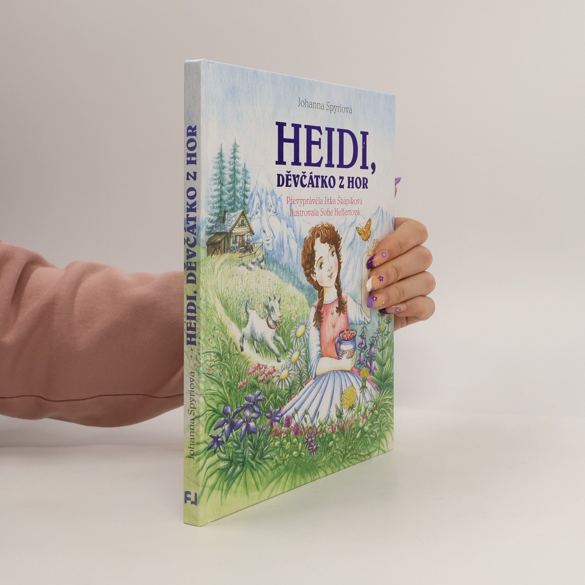 Johanna Spyriová Heidi, děvčátko z hor