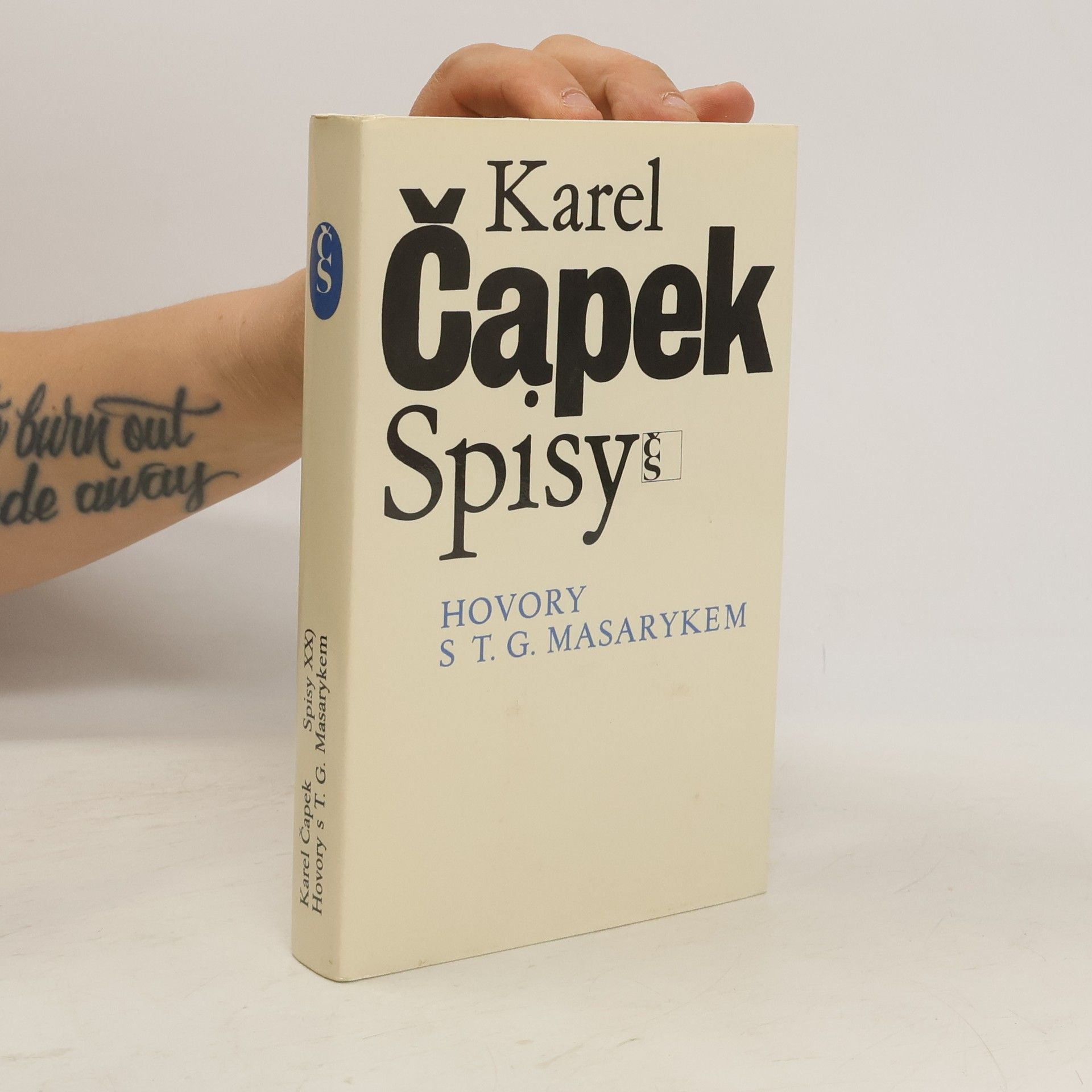 Karel Čapek Hovory s T. G. Masarykem