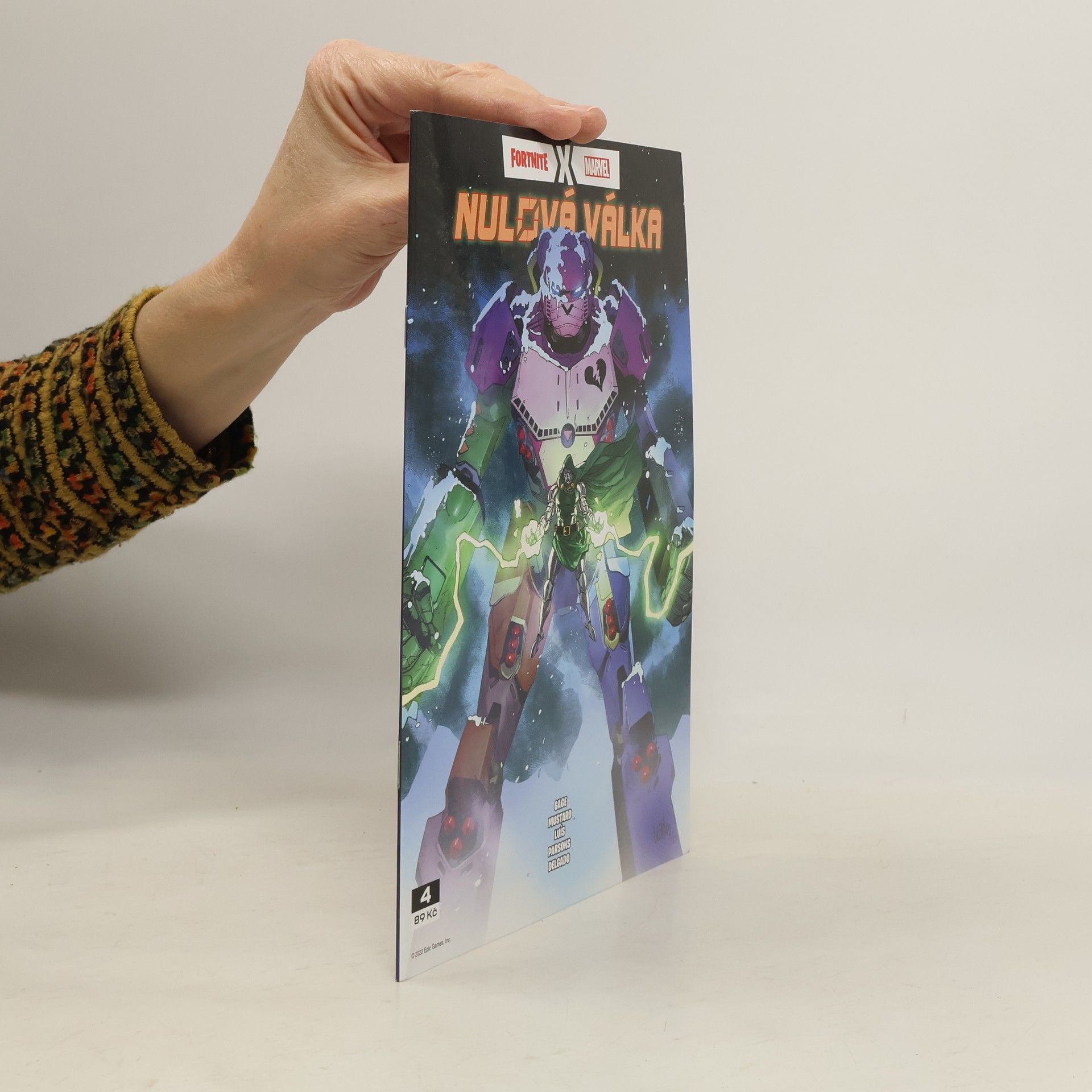 Sergio Dávila Fortnite X Marvel. Nulová válka 4