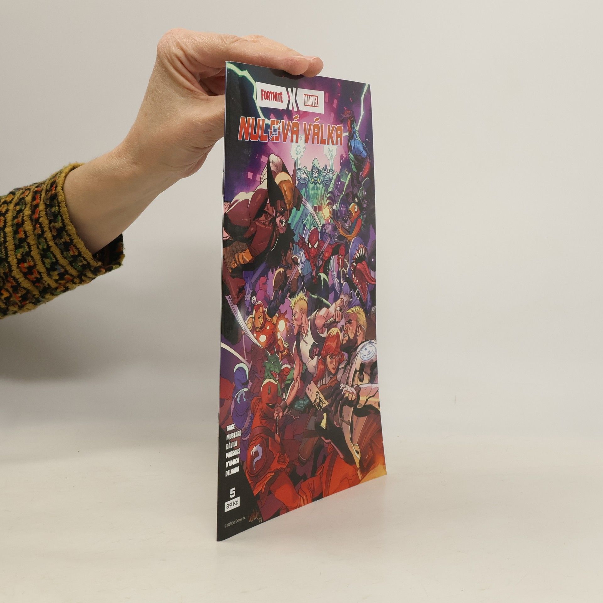 Autores varios Fortnite X Marvel: Nulová válka 5