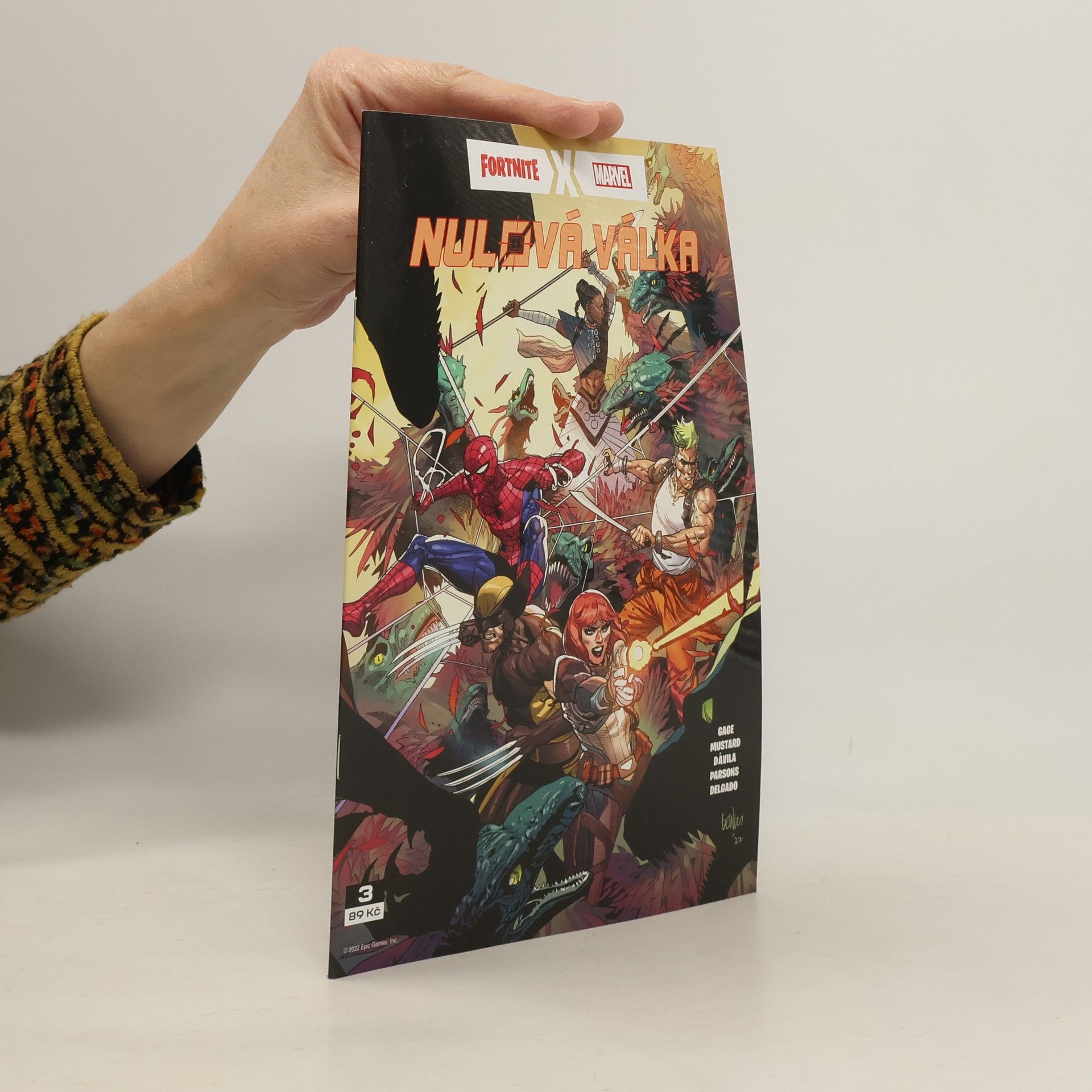 Christos N. Gage Fortnite X Marvel: Nulová válka 3