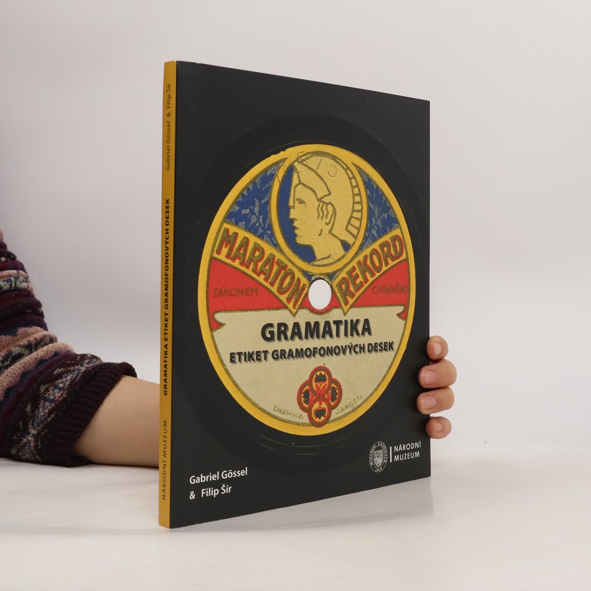 Gabriel Gössel Gramatika etiket gramofonových desek