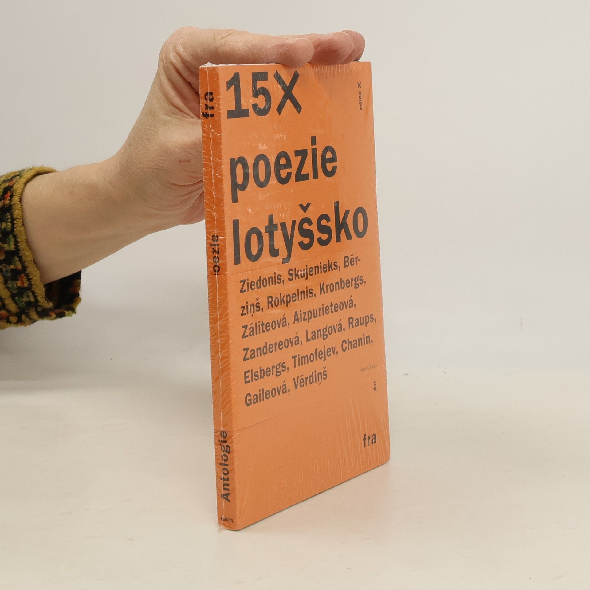 15x poezie Lotyšsko. Antologie současné lotyšské poezie