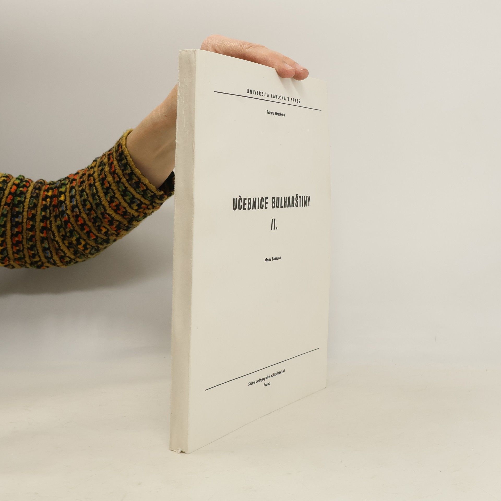 Marie Bublová Učebnice bulharštiny II