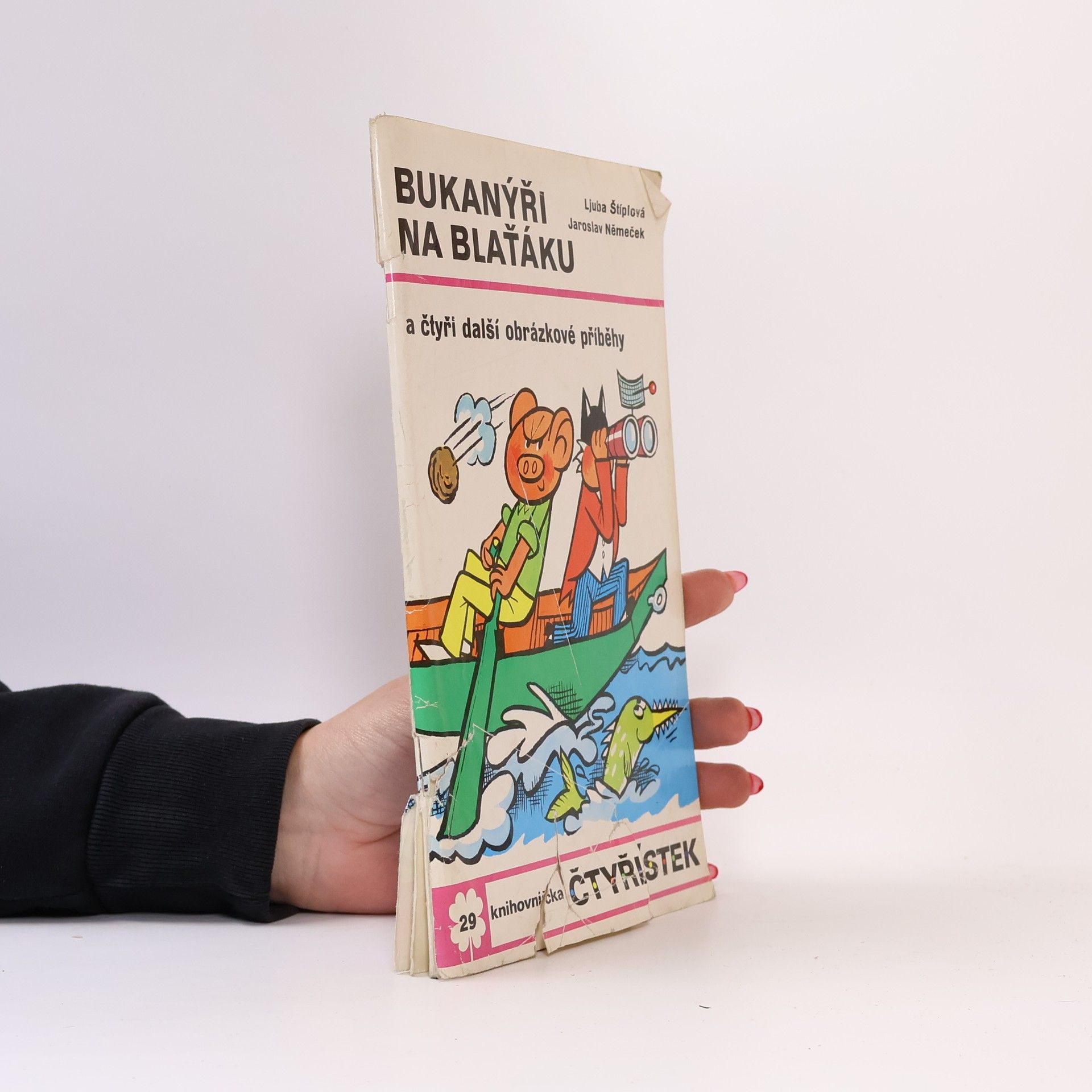 Jaroslav Němeček Čtyřlístek 29. Bukanýři na Blaťáku