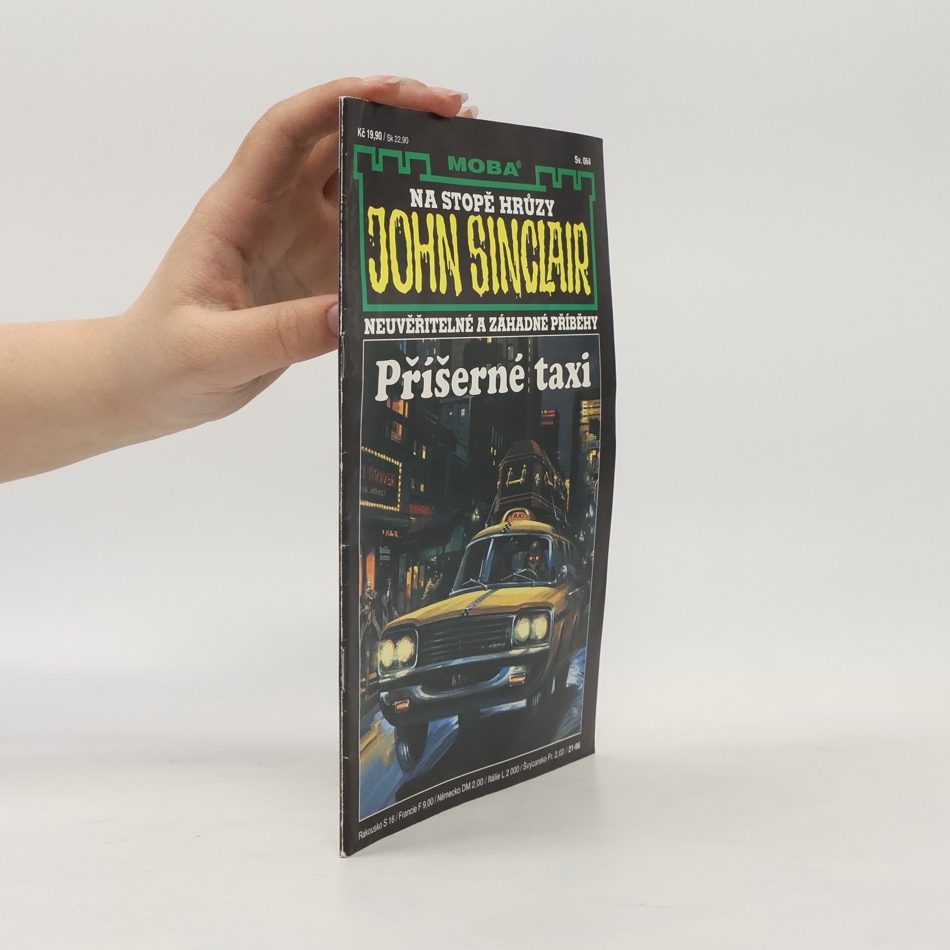 Jason Dark Příšerné taxi