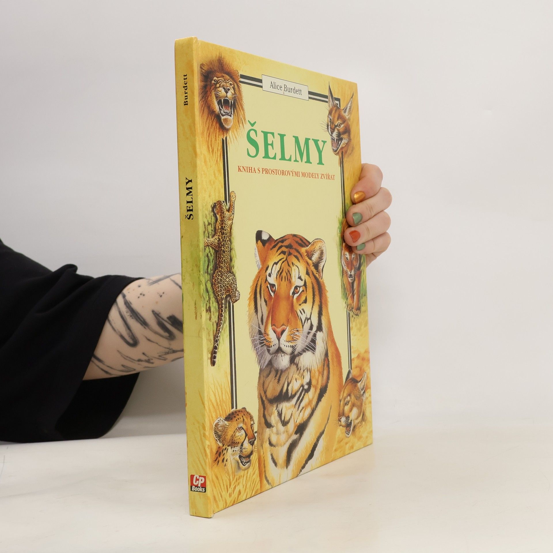 Alice Burdett Šelmy. Kniha s prostorovými modely zvířat