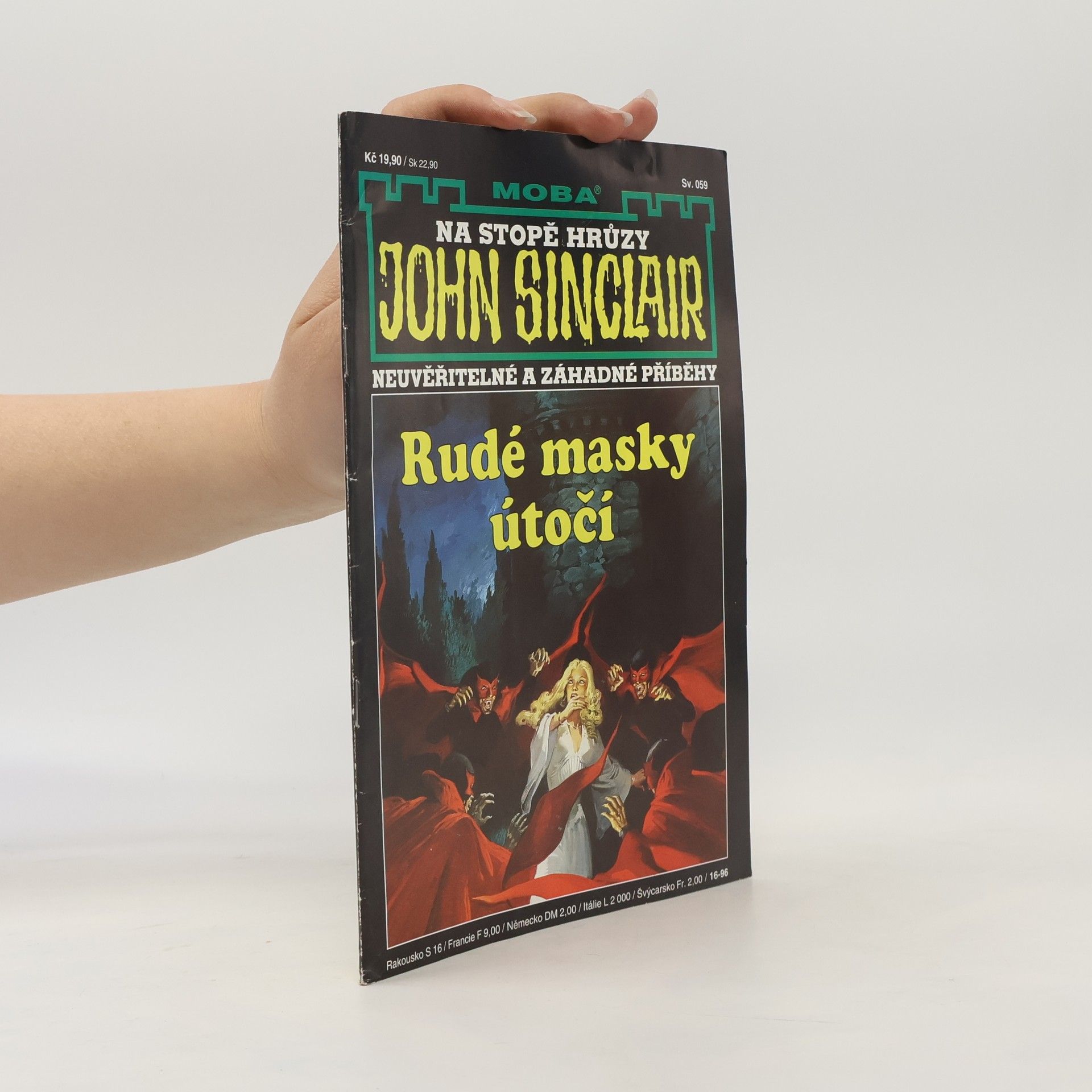 Jason Dark Rudé masky útočí