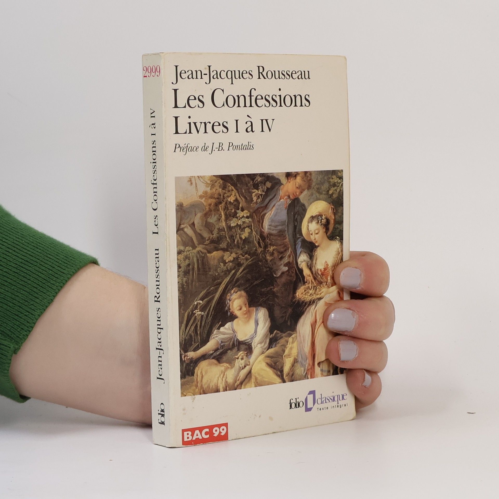 Jean-Jacques Rousseau Les Confessions