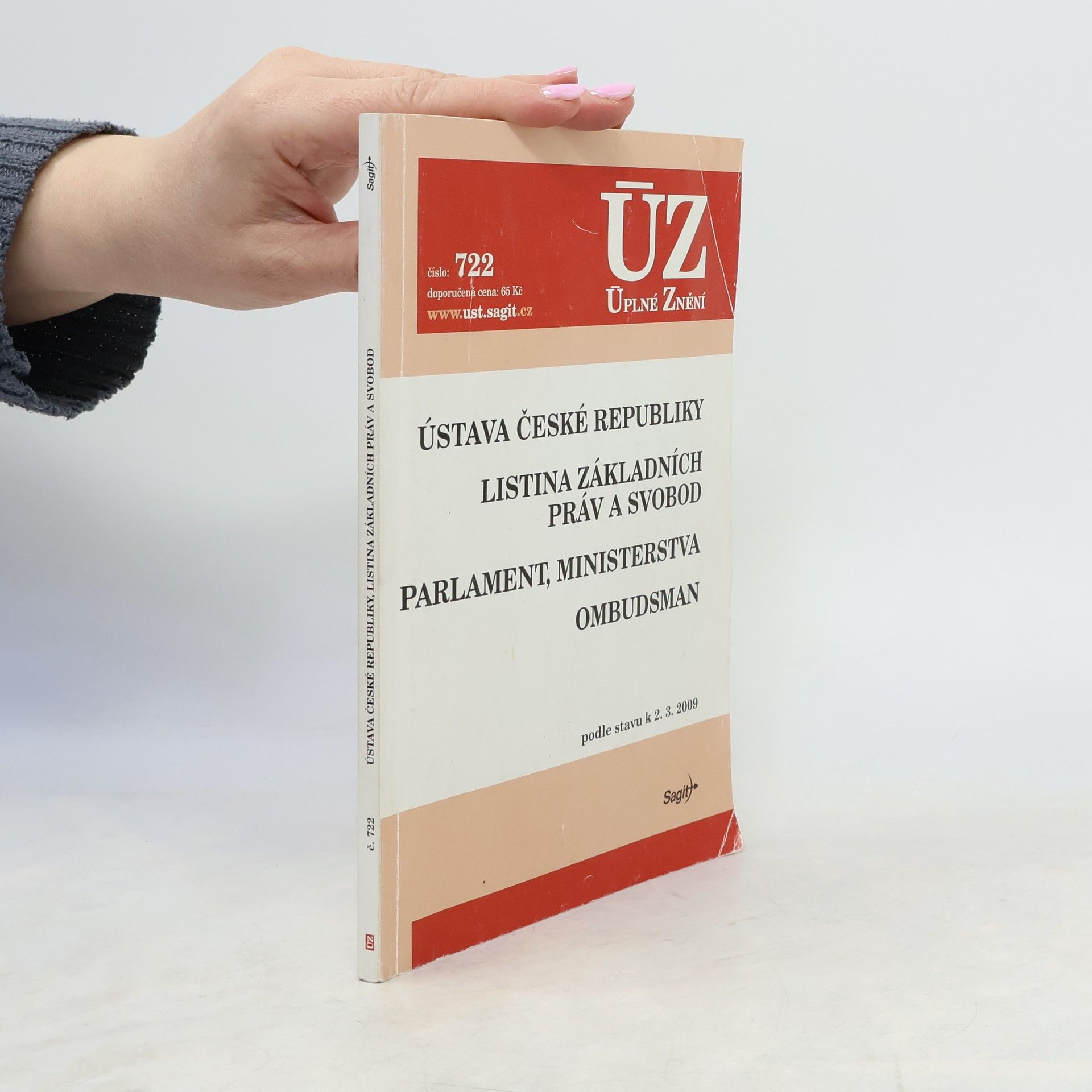 Collectif d'auteurs Ústava České republiky. Listina základních práv a svobod. Parlament, ministerstva. Ombudsman