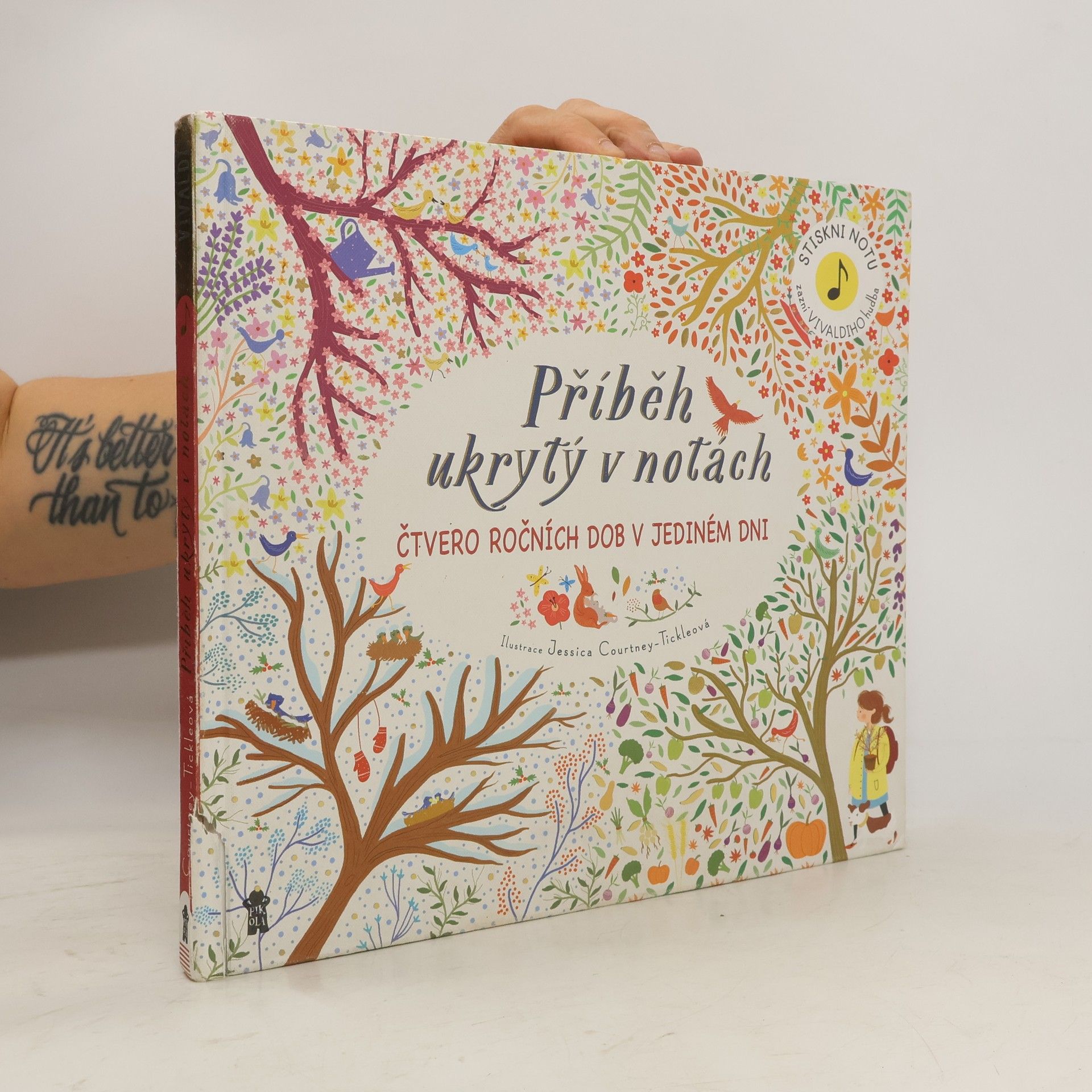 Jessica Courtney-Tickle Příběh ukrytý v notách