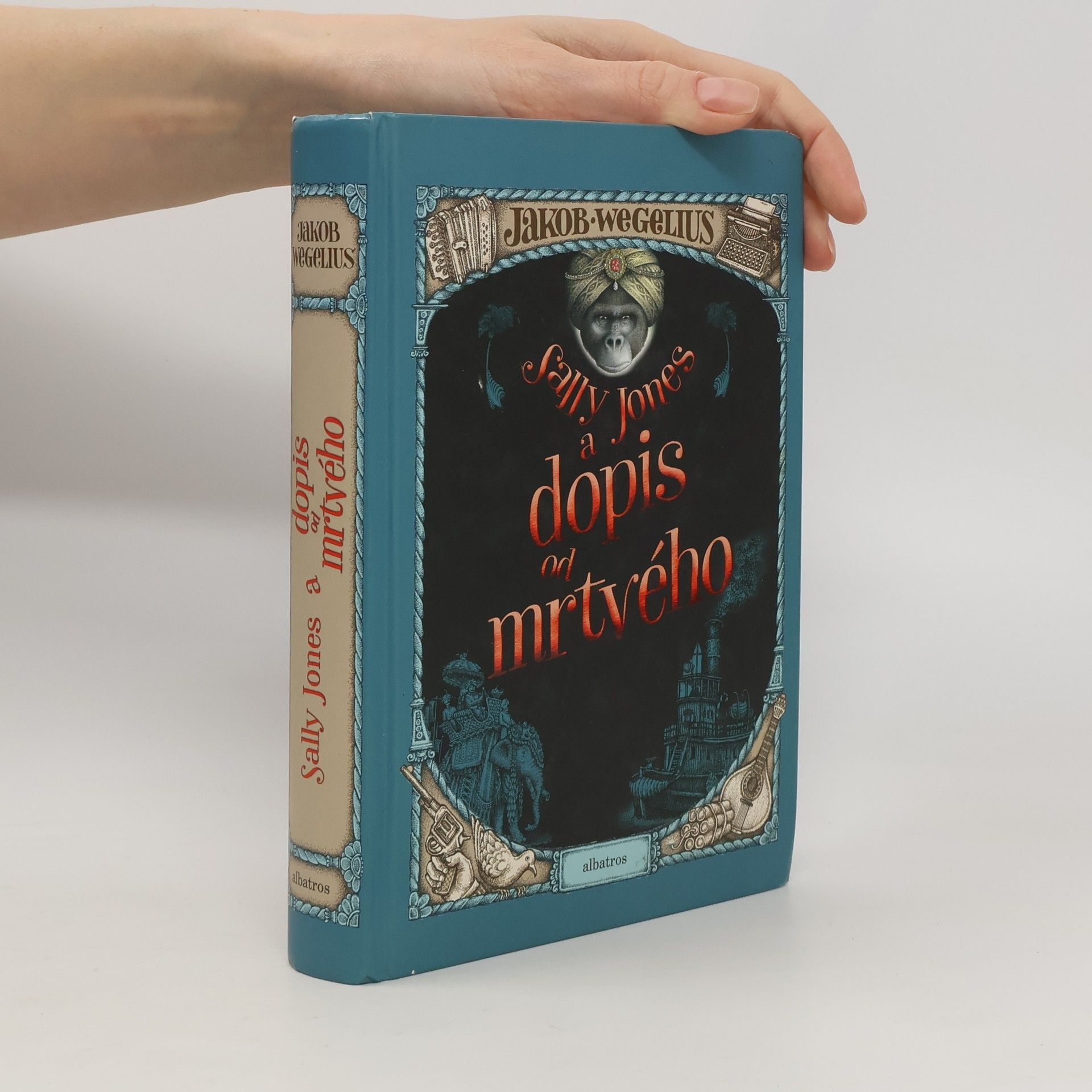 Jakob Wegelius Sally Jones a dopis od mrtvého