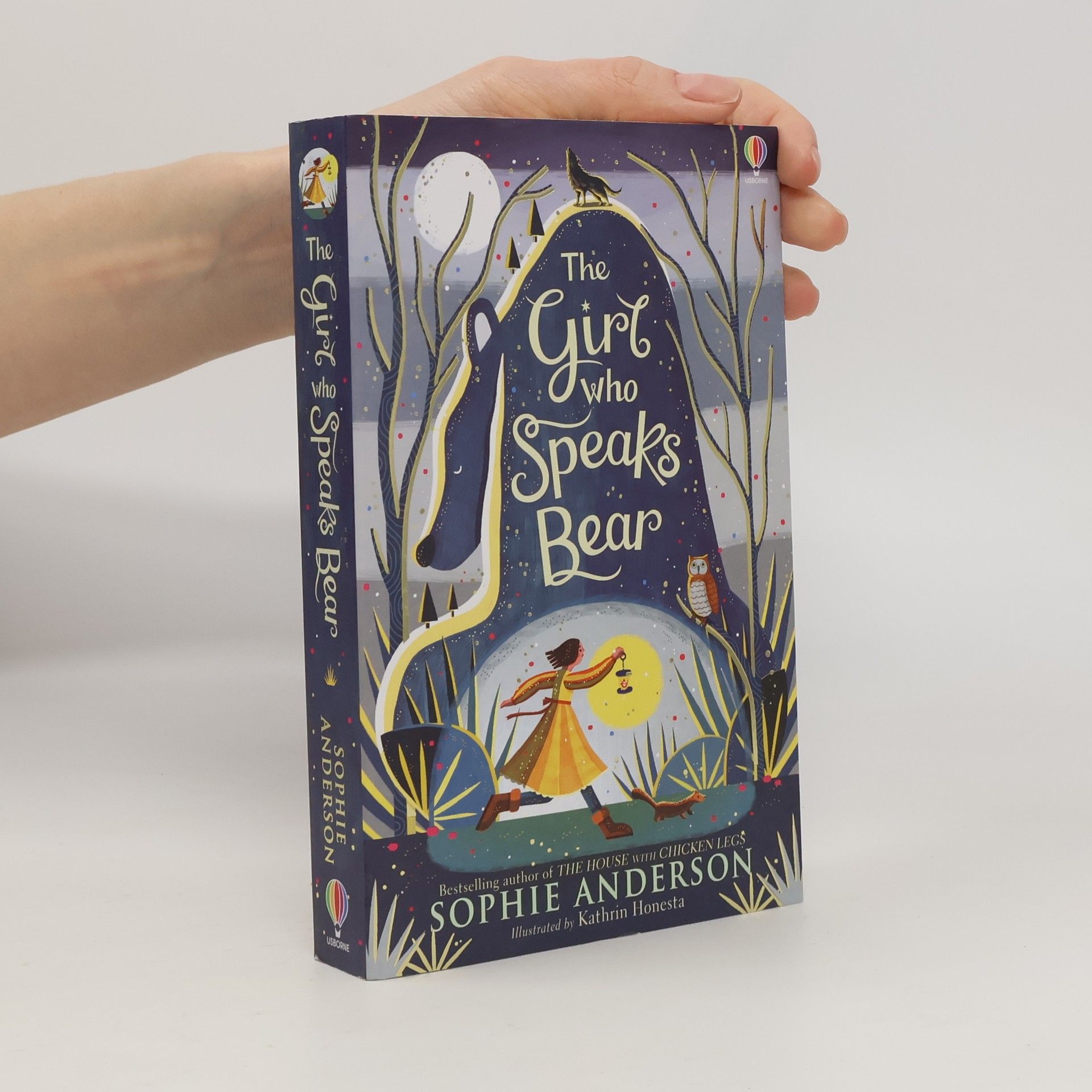 Sophie Anderson The girl who speaks bear