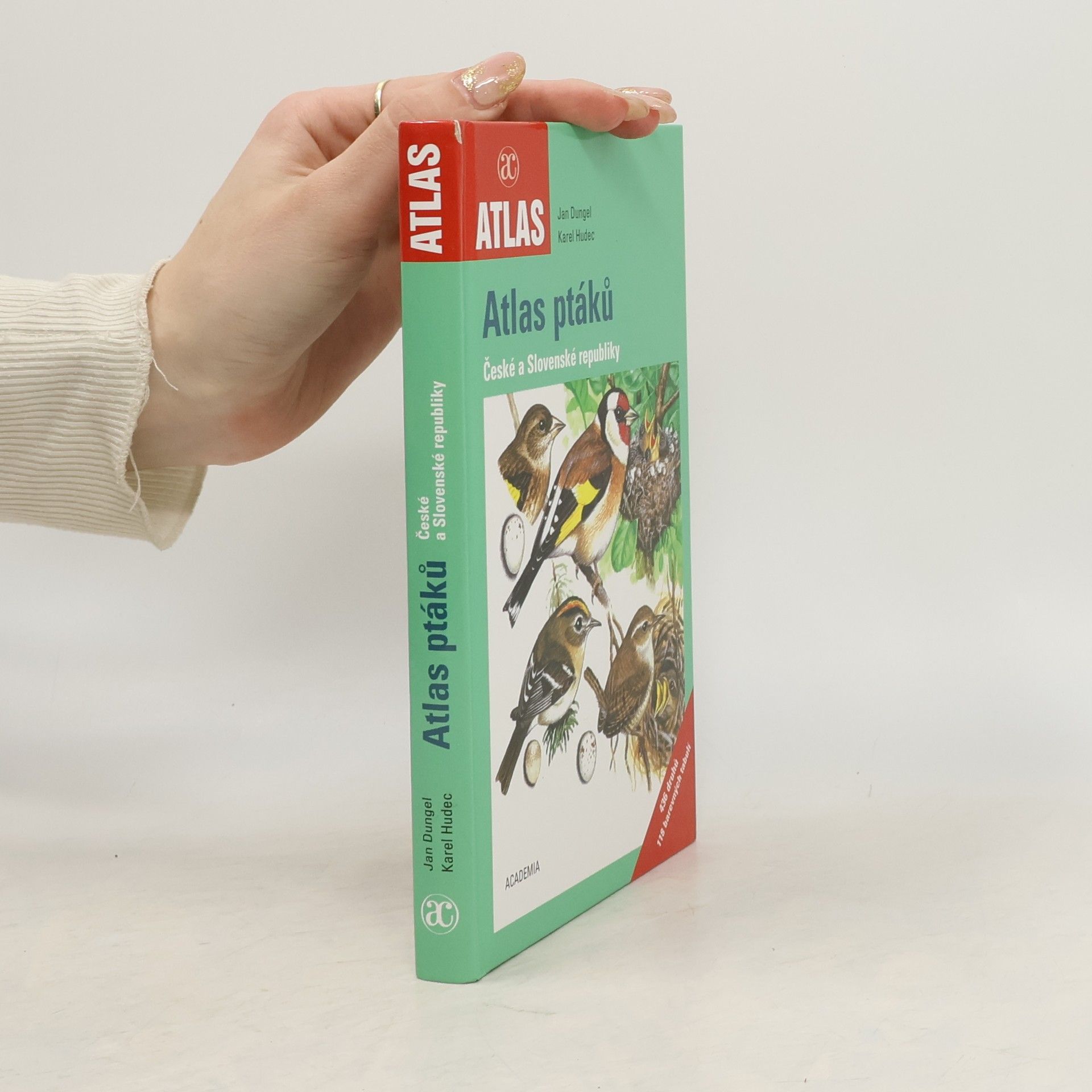 Karel Hudec Atlas ptáků České a Slovenské republiky