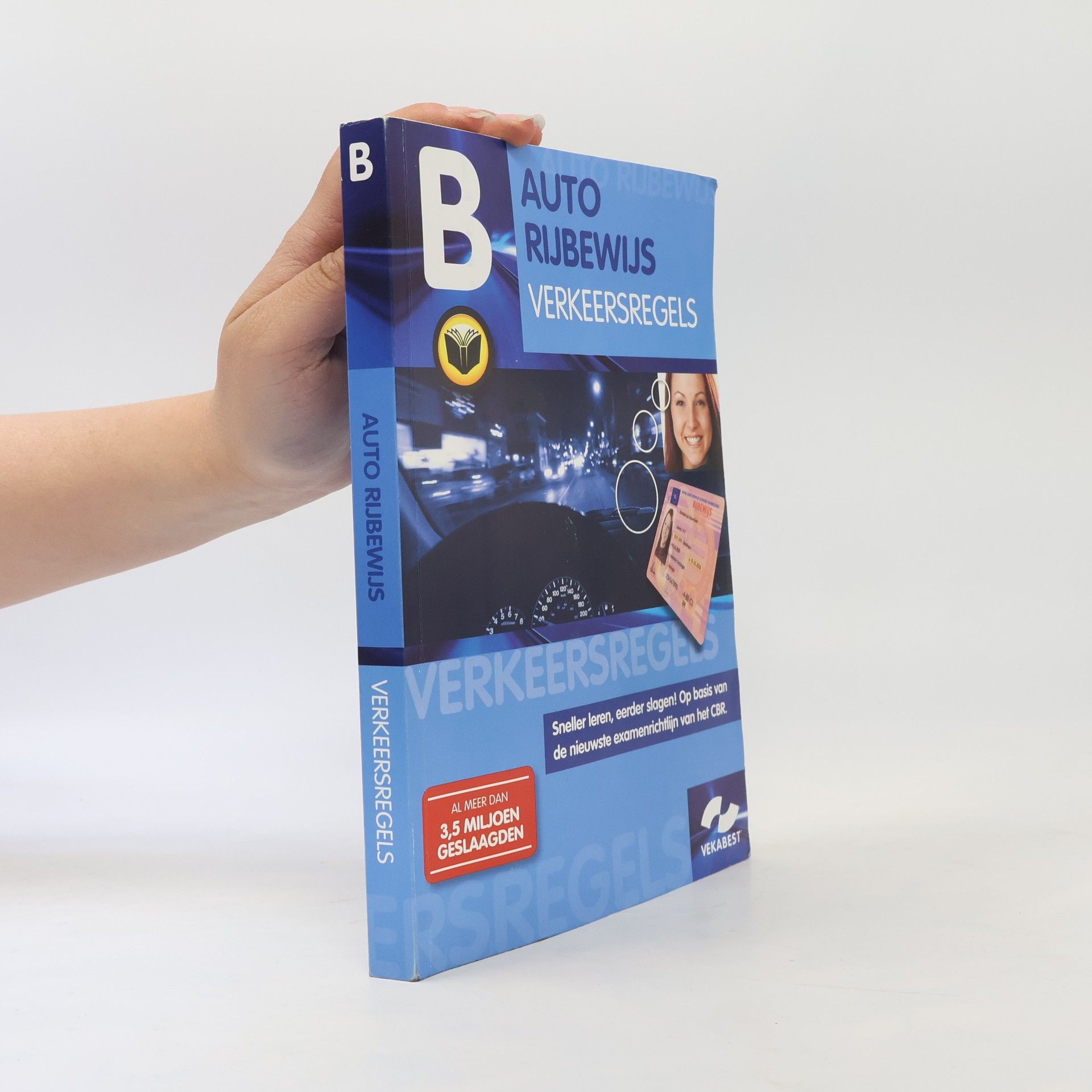 AA.VV. B auto rijbewijs verkeersregels theorieboek