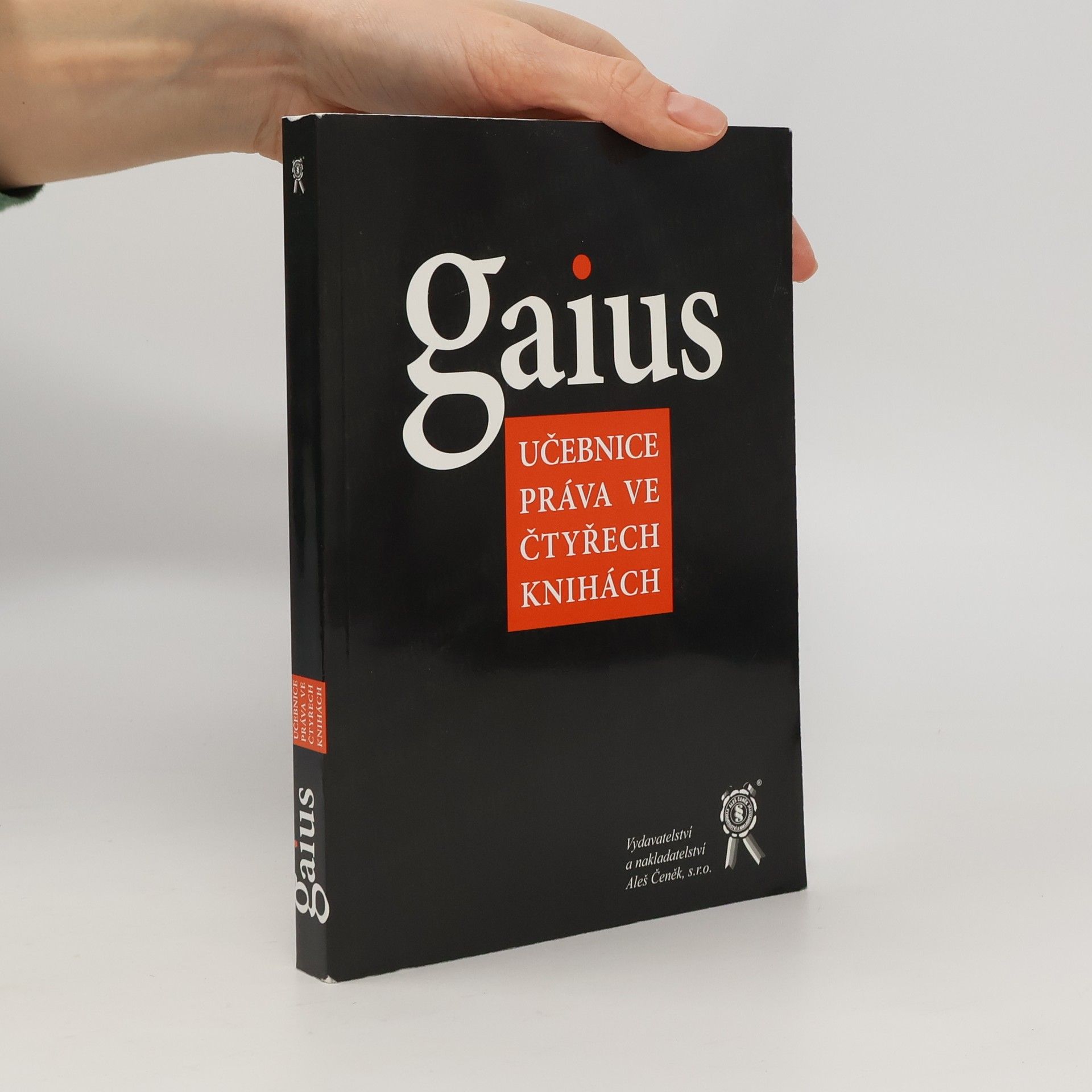 činný Gaius Učebnice práva ve čtyřech knihách