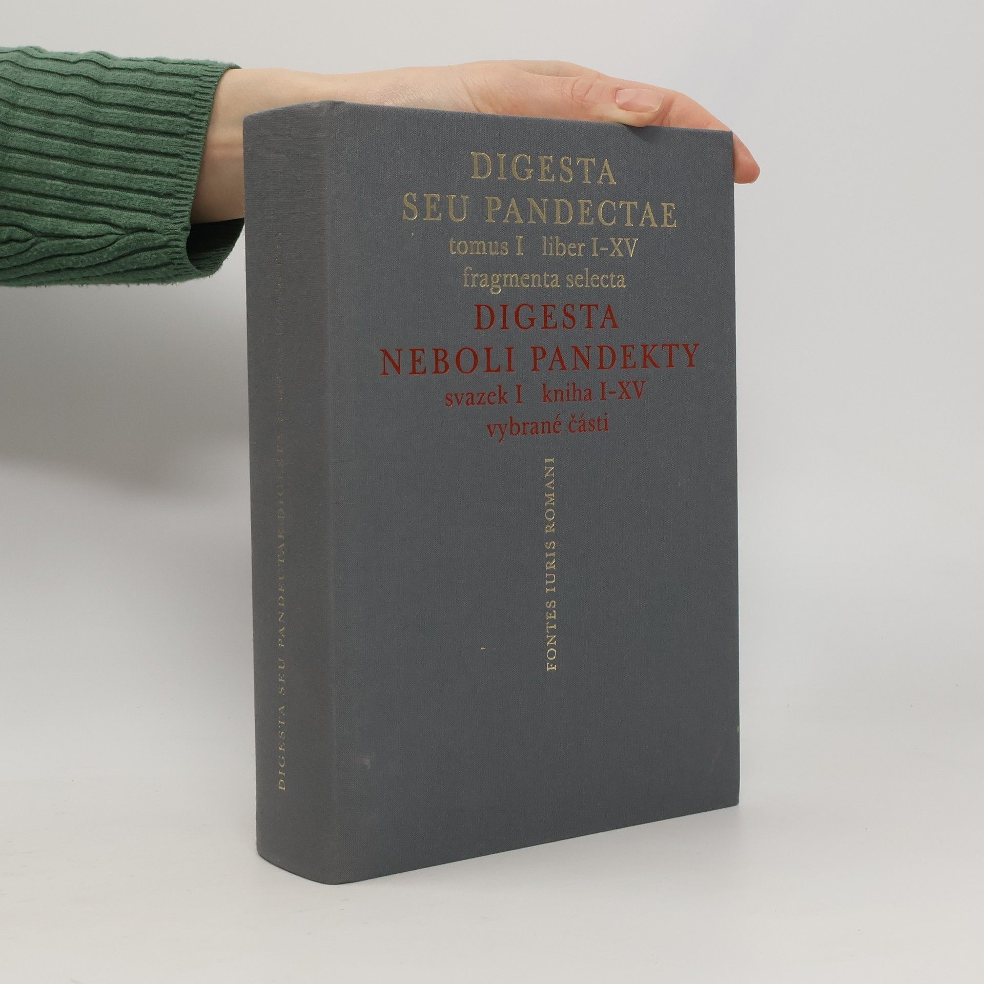 Michal Skřejpek Digesta seu Pandectae