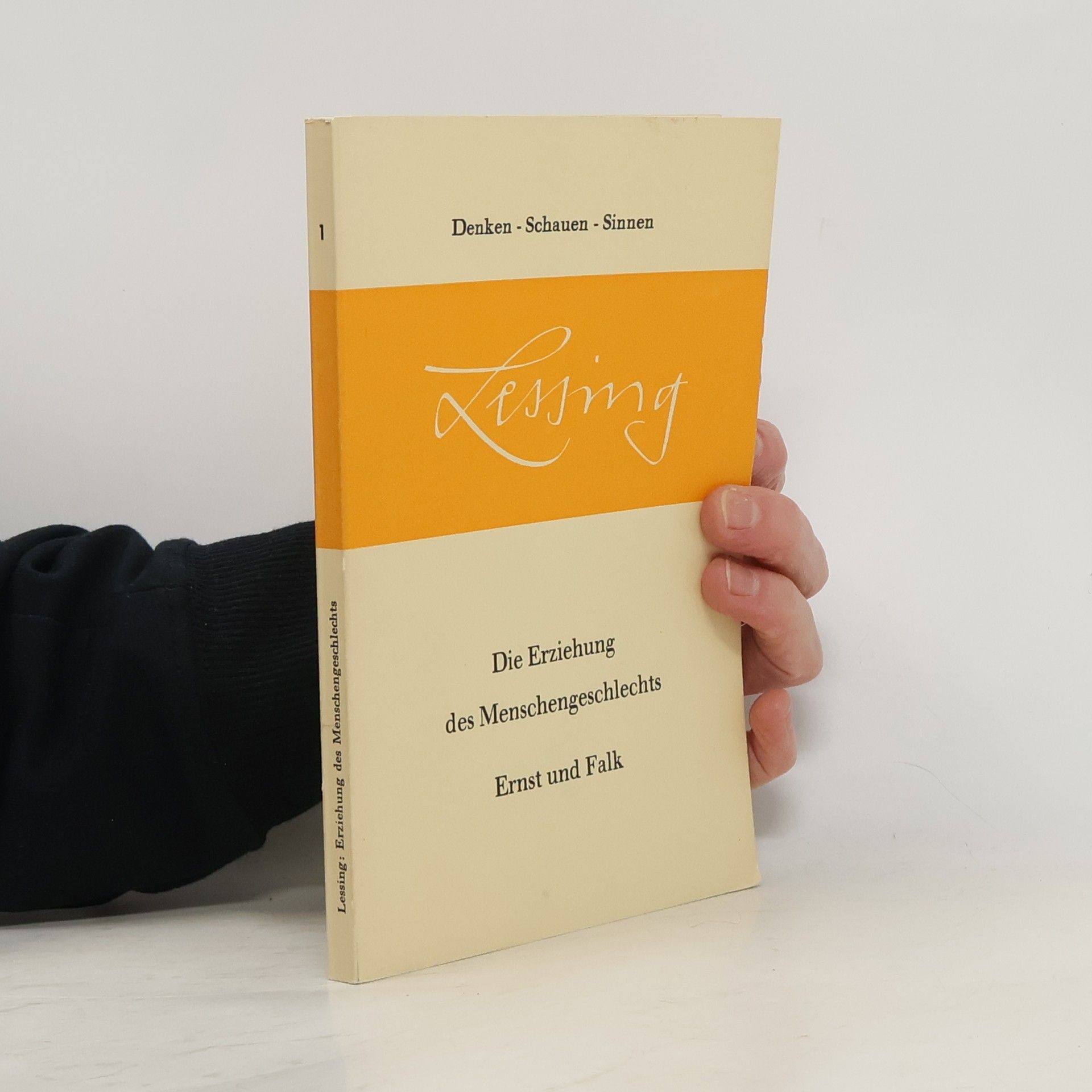 Hans-Erhard Lessing Die Erziehung des Menschengeschlechts