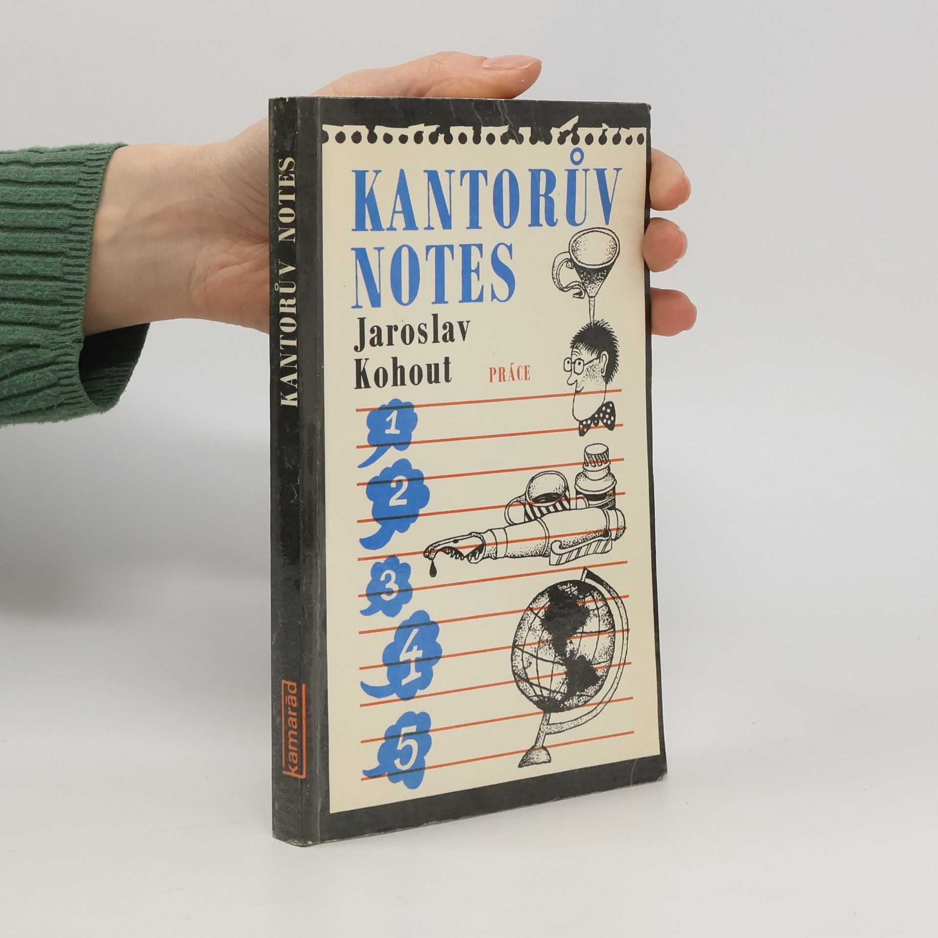 Jaroslav Kohout Kantorův notes