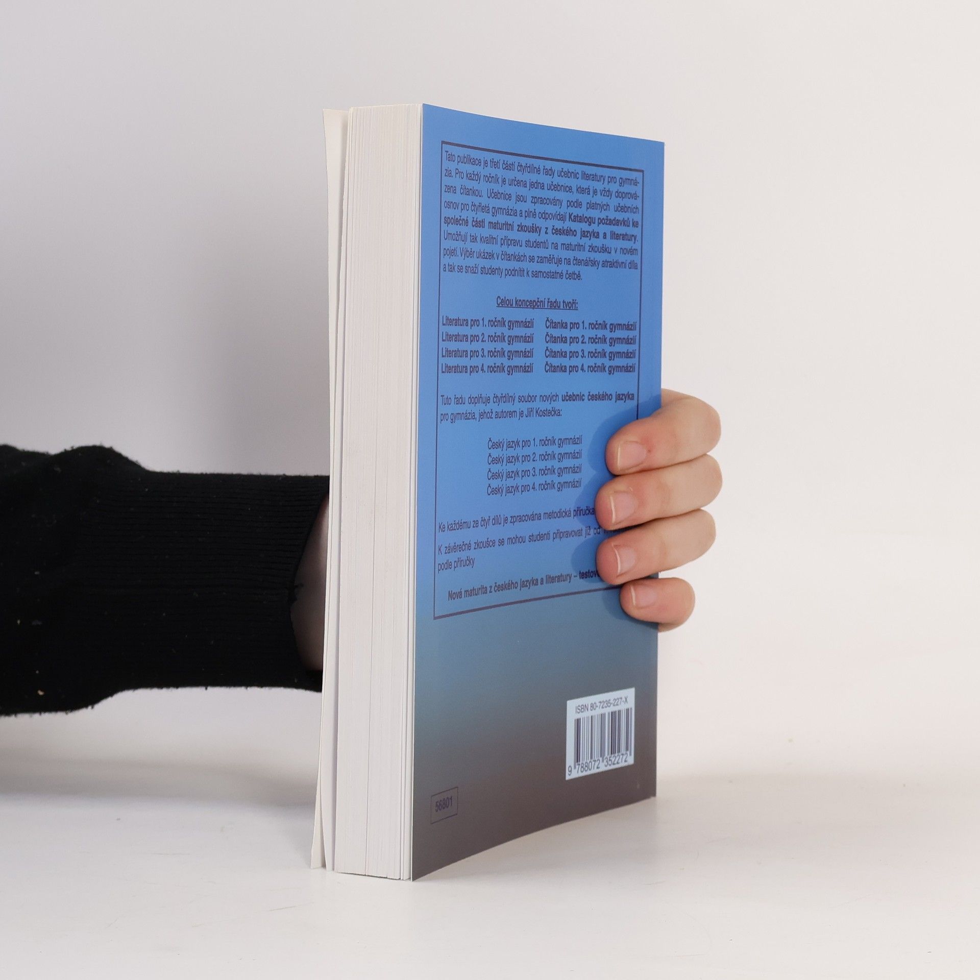 Josef Soukal Literatura pro III. ročník gymnázií
