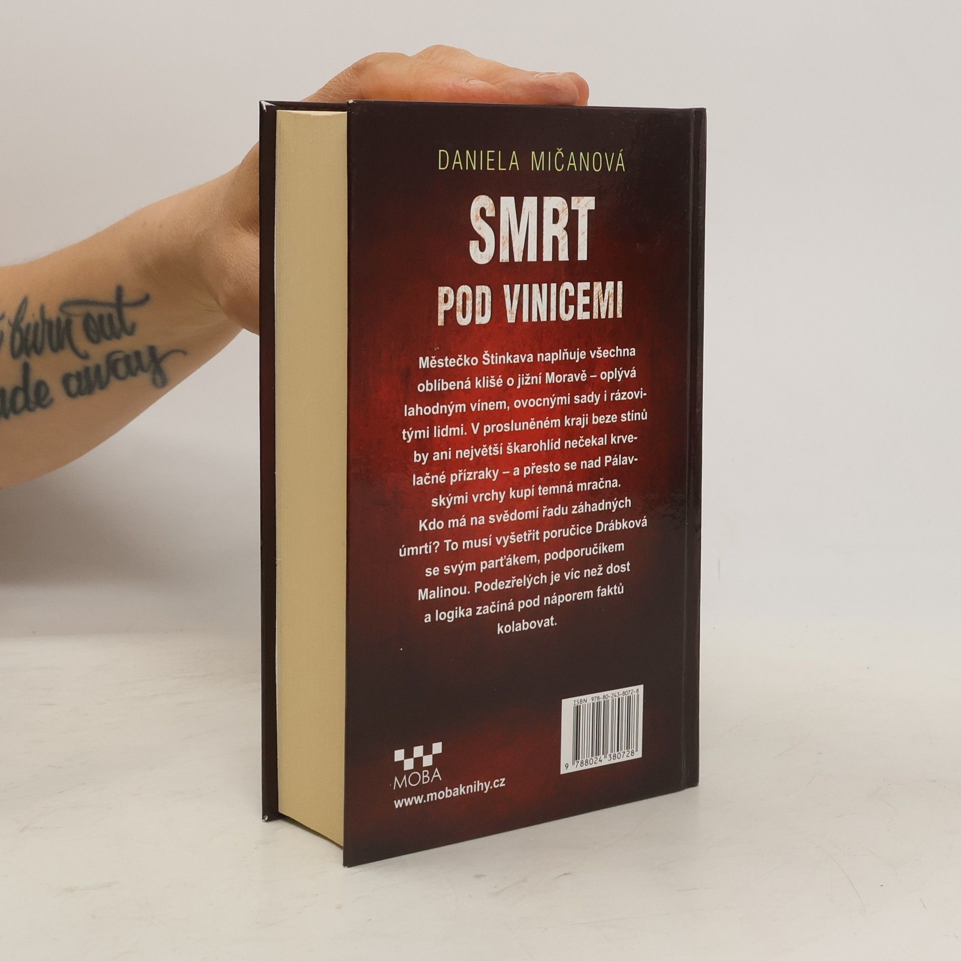 Daniela Mičanová Smrt pod vinicemi