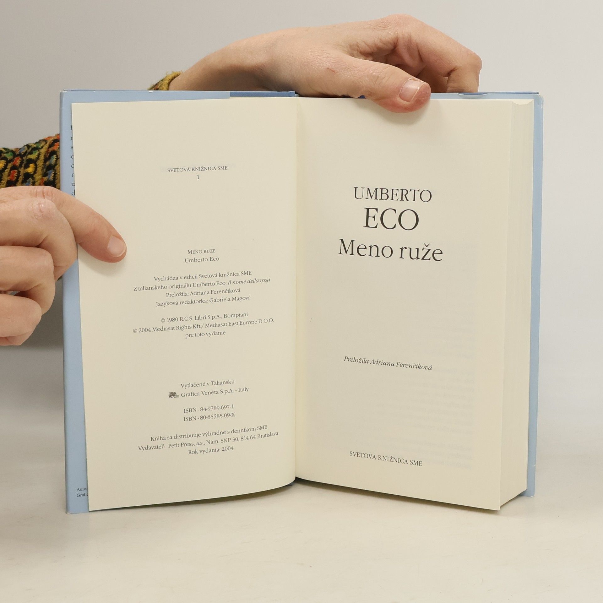 Umberto Eco Meno ruže