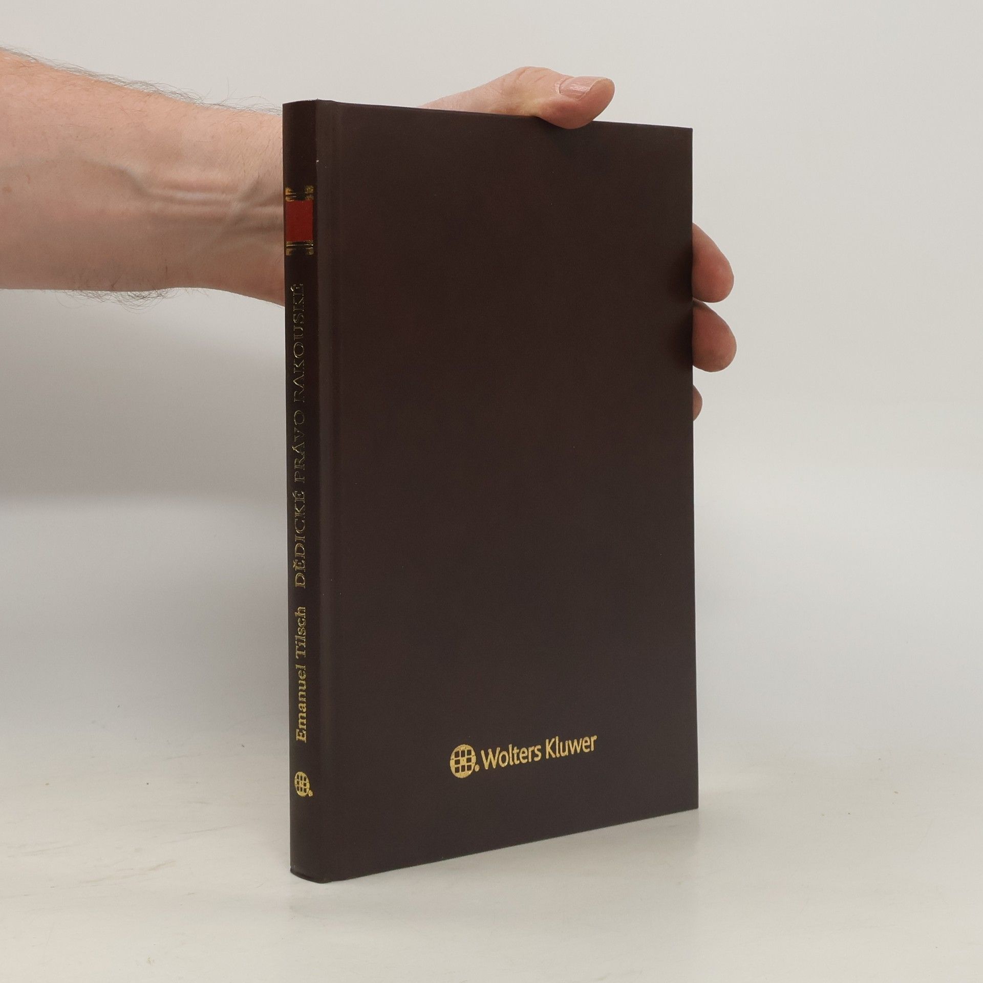 Emanuel Tilsch Dědické právo rakouské se stanoviska srovnávací vědy právní. Část I.