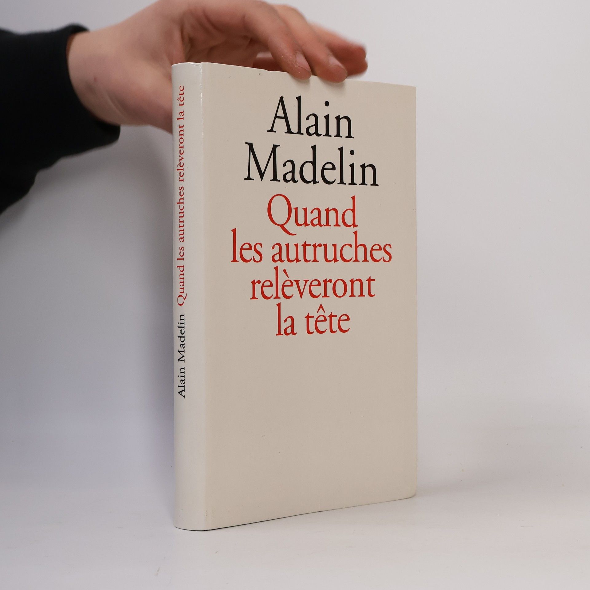 Alain Madelin Quand les autruches relèveront la tête