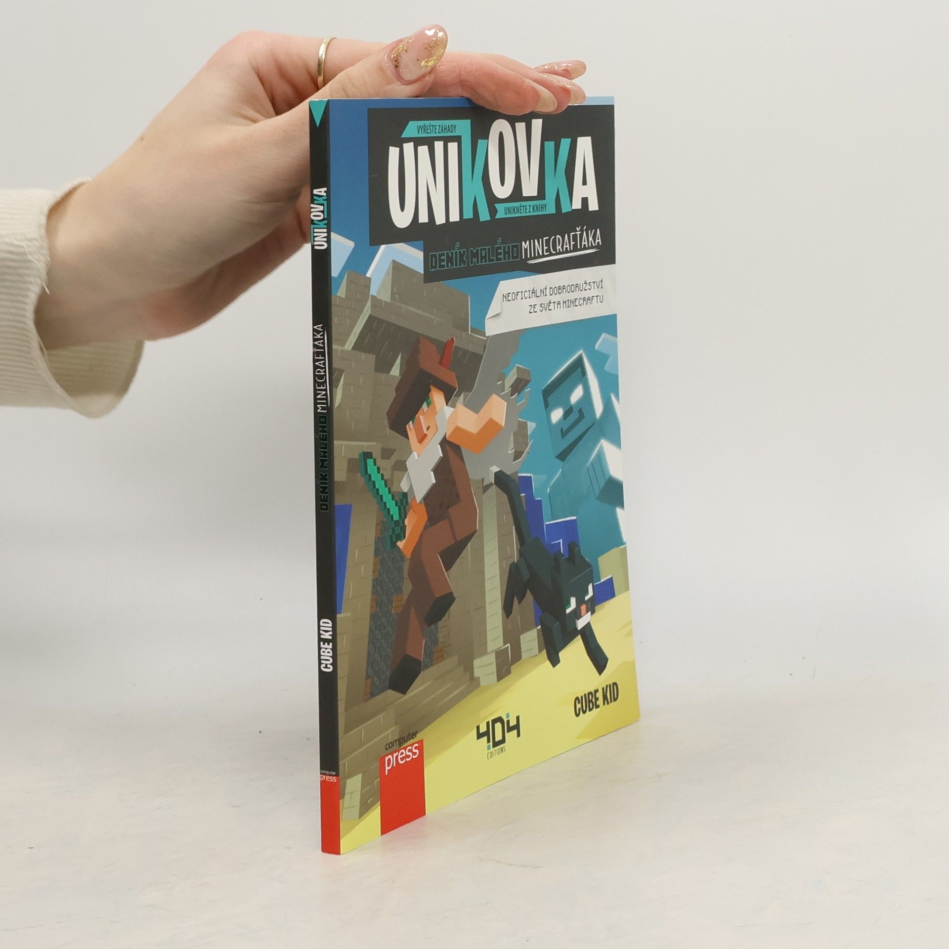 Cube Kid Deník malého minecrafťáka - únikovka