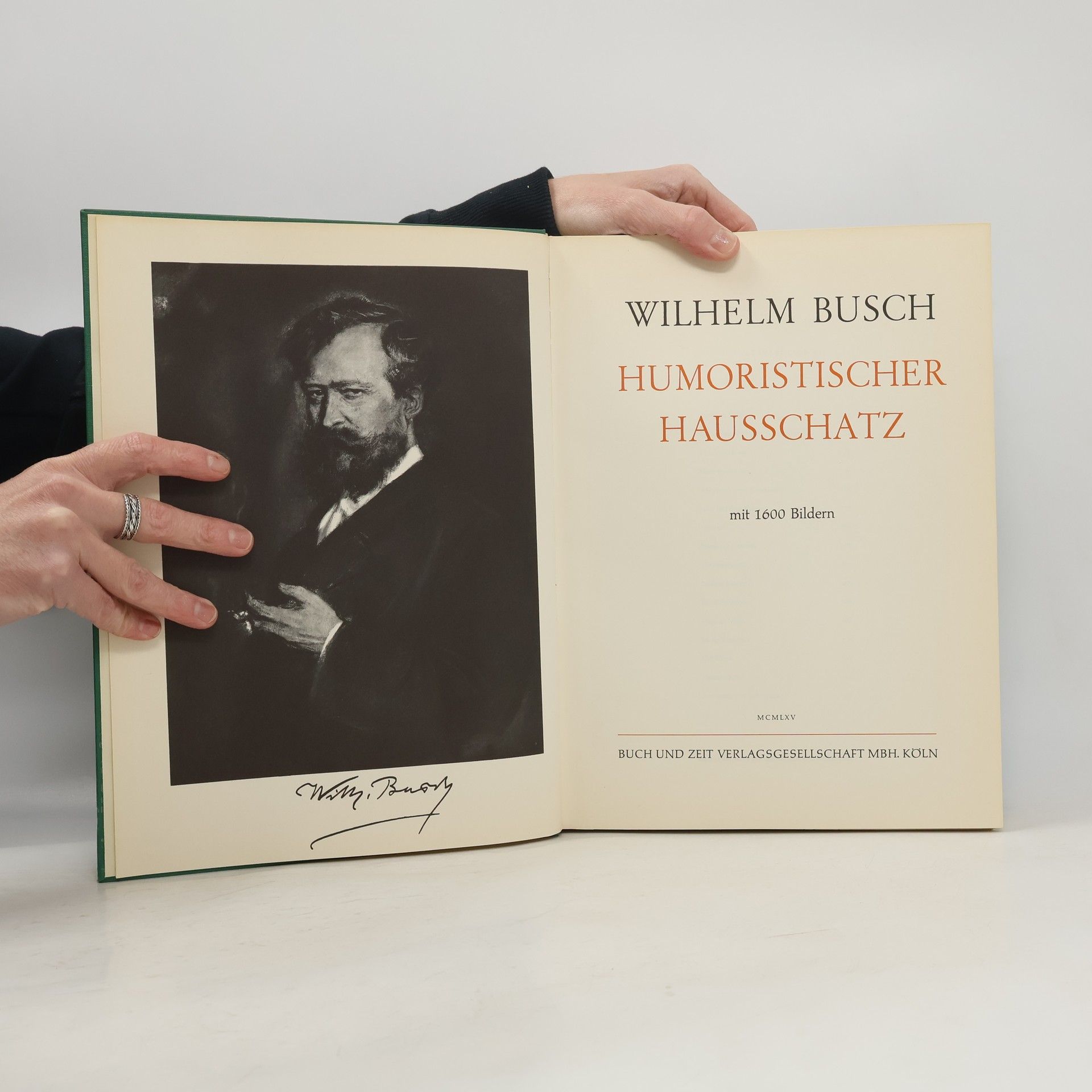 Wilhelm Busch Humoristichert Hausschatz