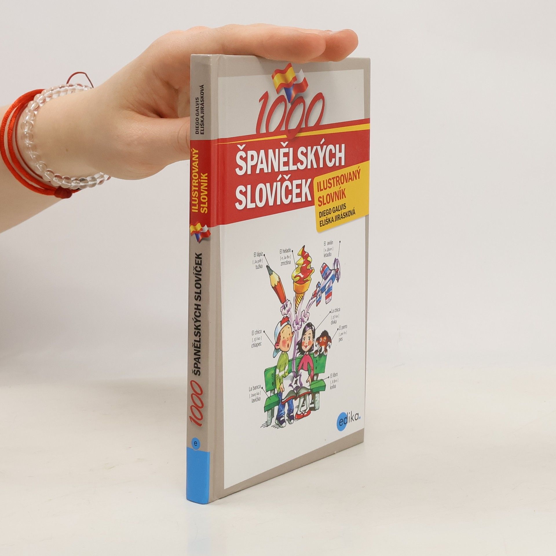 Diego Galvis 1000 španělských slovíček (ilustrovaný slovník)