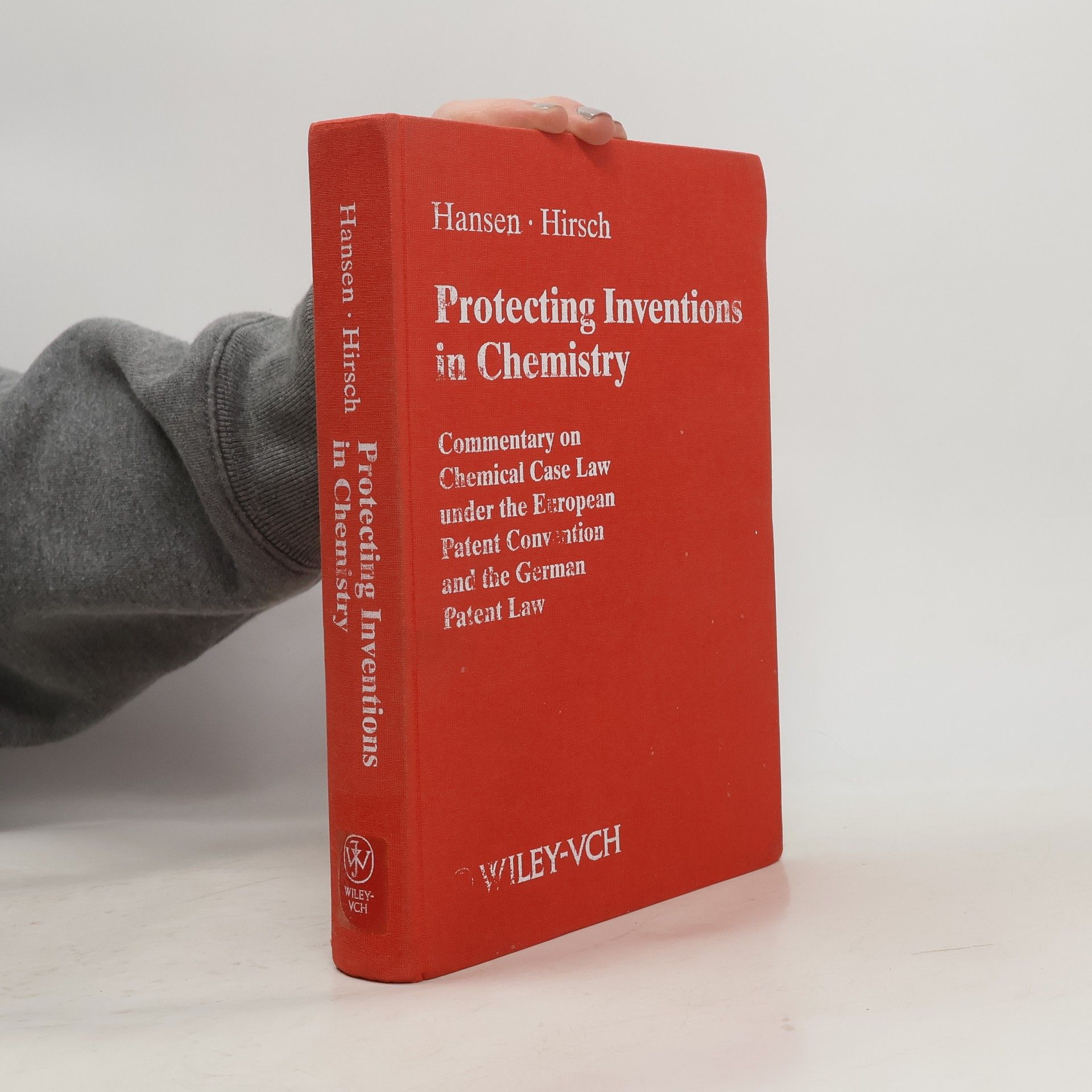 Fritjoff Hirsch The Protection of Chemical Inventions