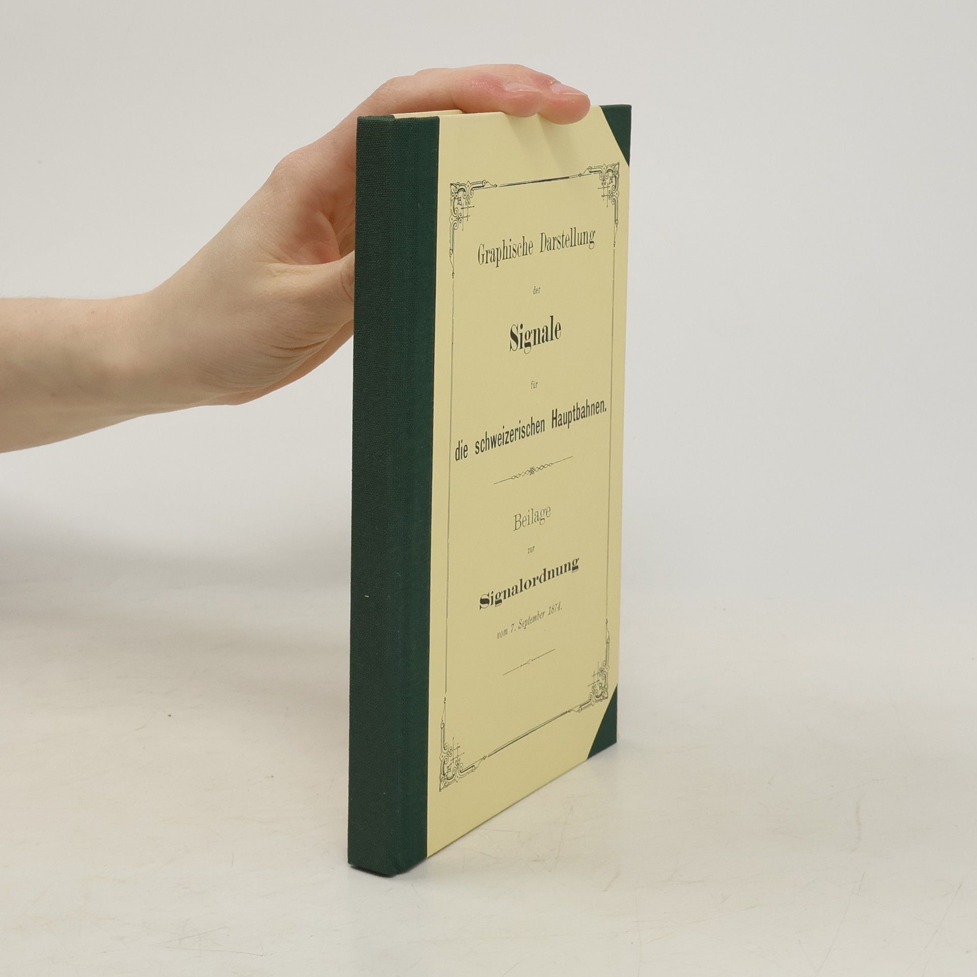 Autorenkollektiv Graphische Darstellung der Signale für die schweizerischen Hauptbahnen