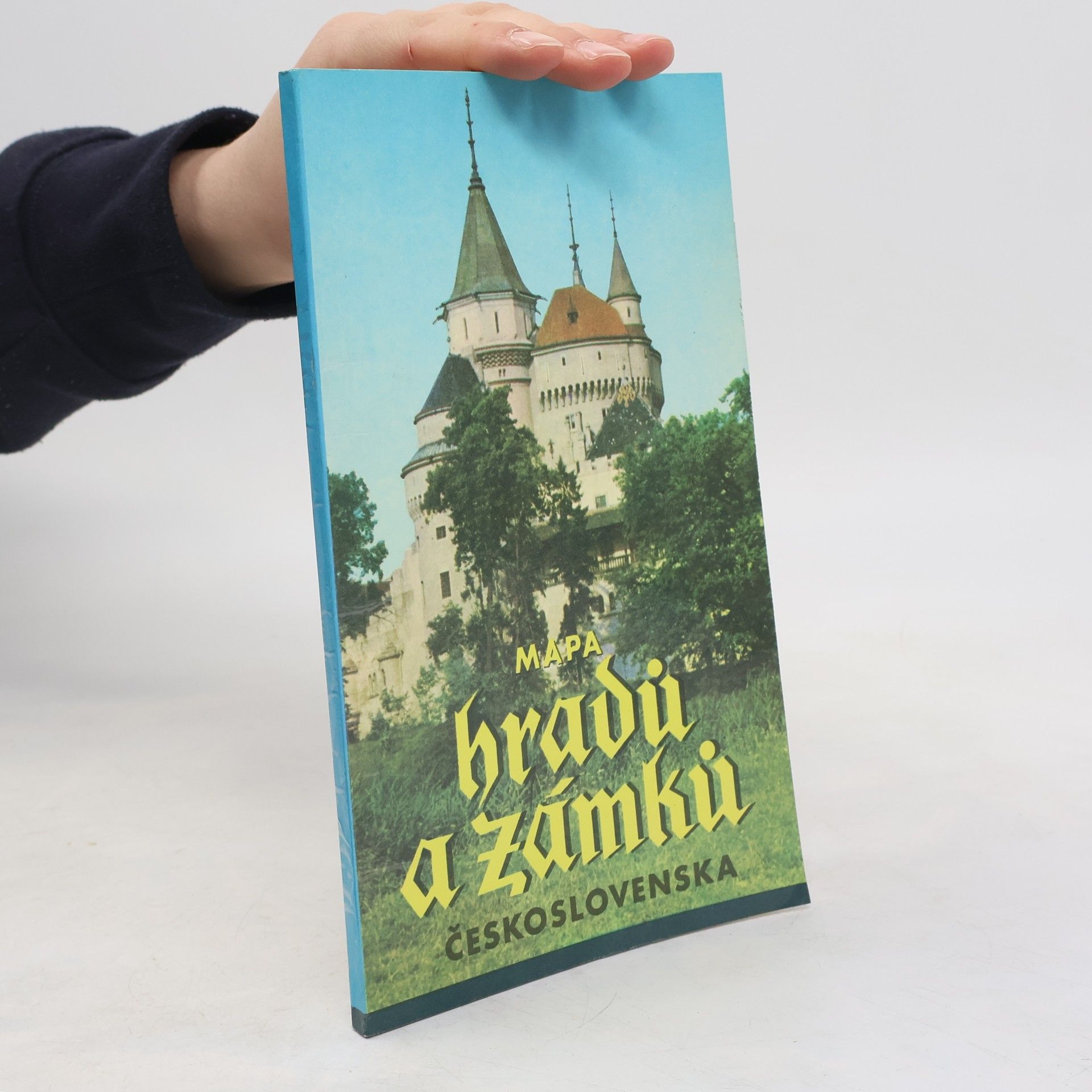 Kolektív autorov Mapa hradů a zámků Československa