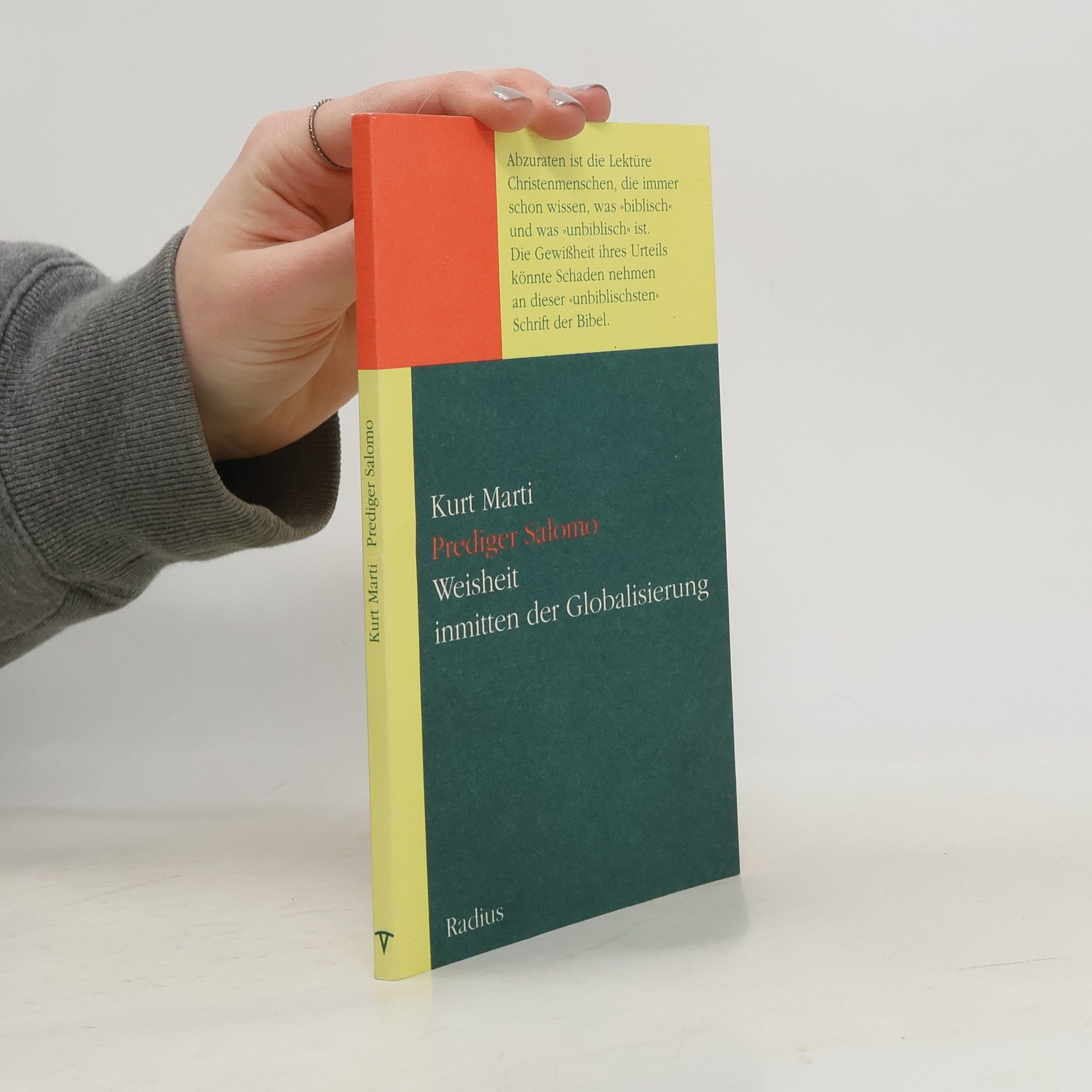 Kurt Marti Prediger Salomo