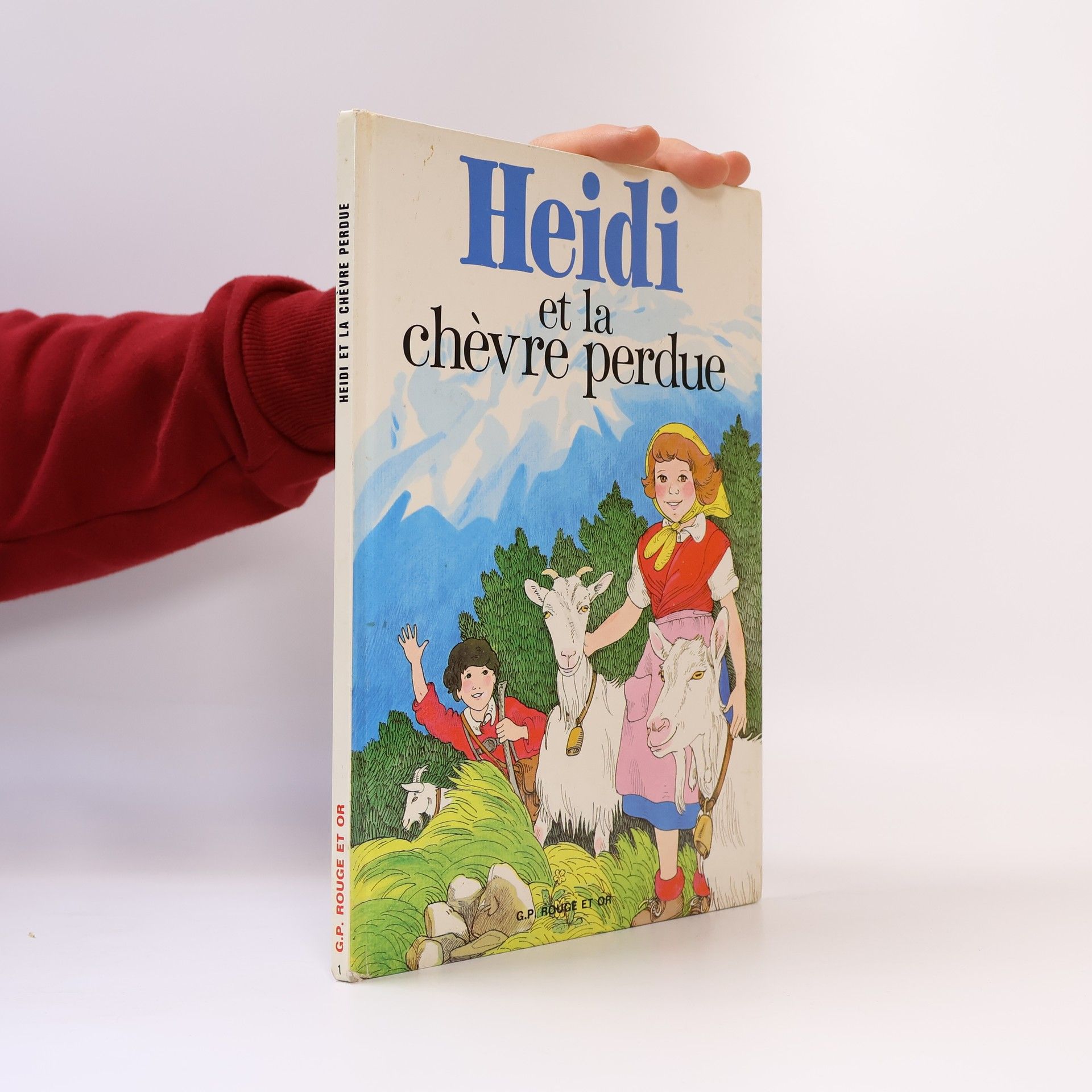 Johanna Spyri G.P. Rouge et Or - 1: Heidi et la chèvre perdue
