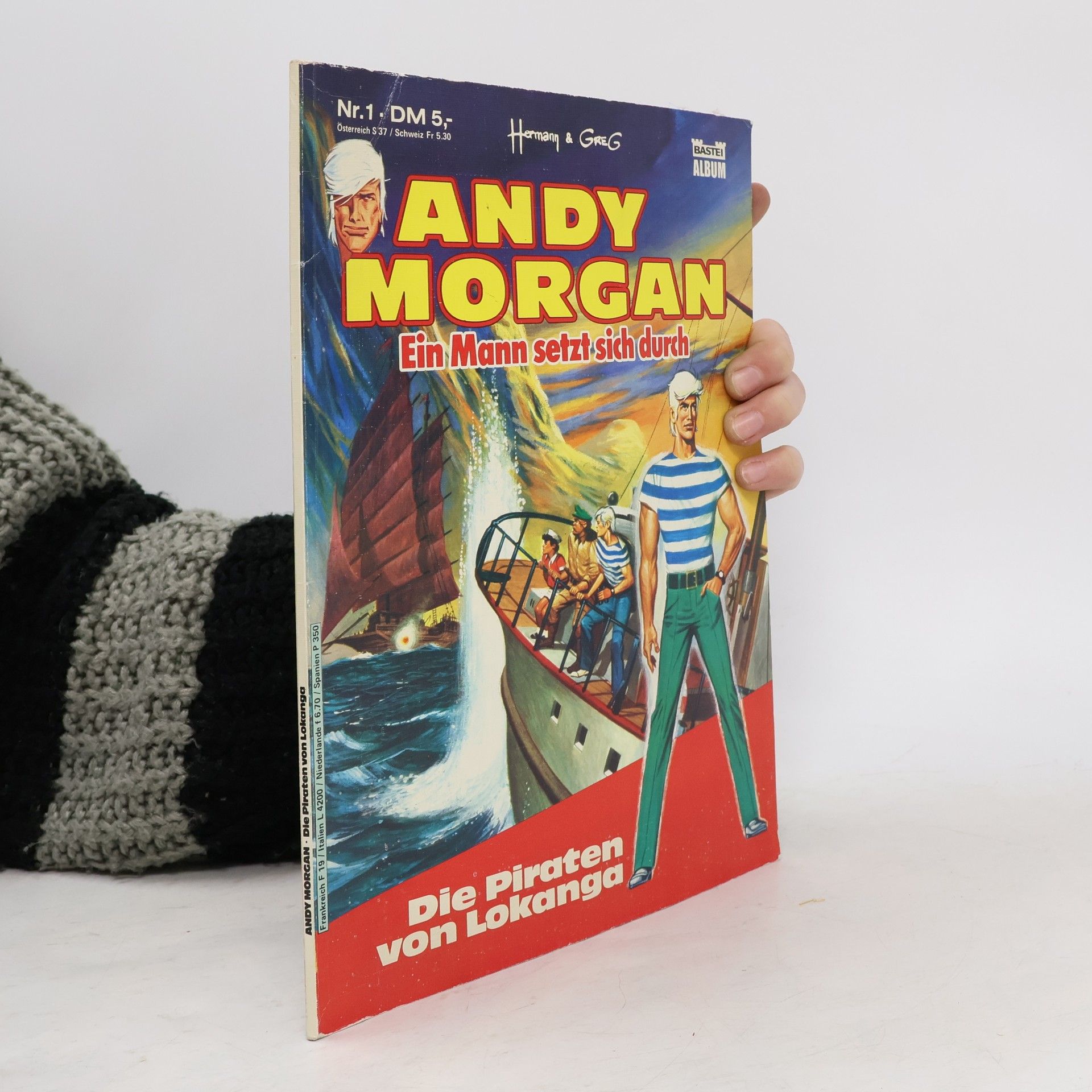 Kolektiv autorů Andy Morgan. Ein Mann setzt sich durch. Die Piraten von Lokanga