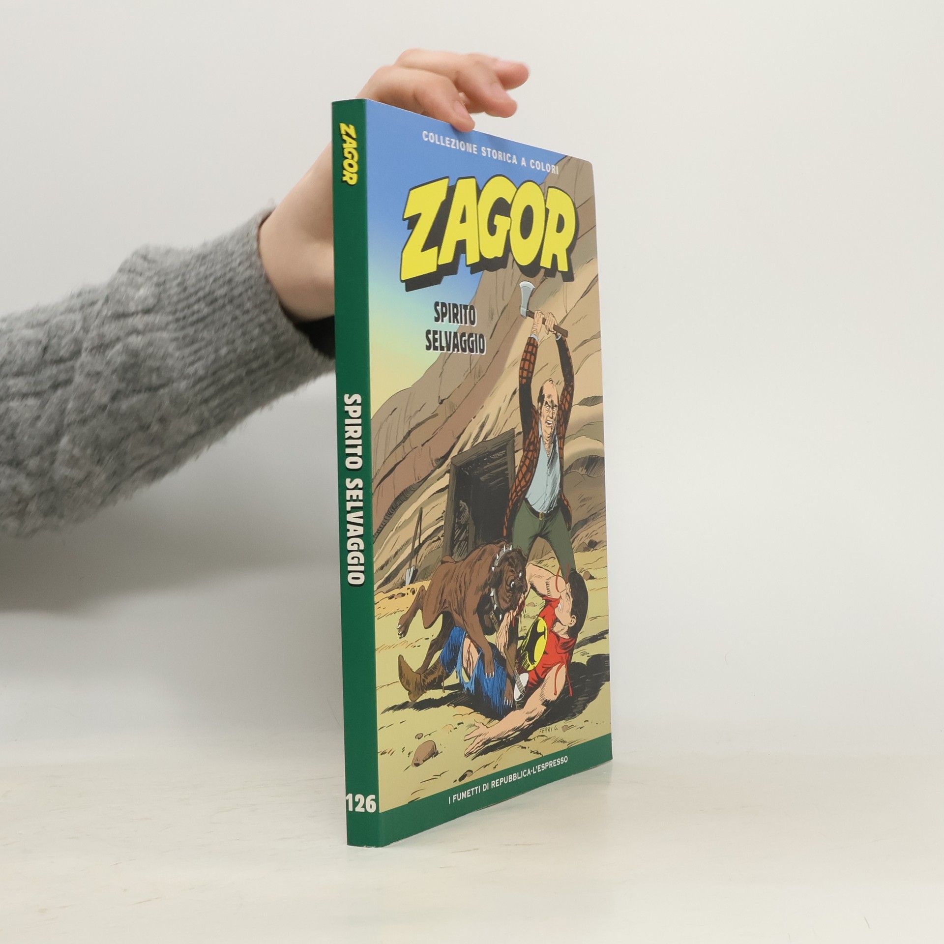 Autores varios Zagor 126. Spirito selvaggio