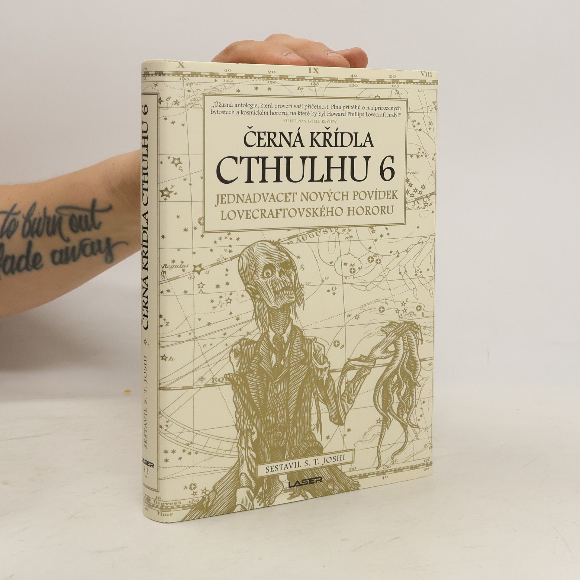Sunand Tryambak Joshi Černá křídla Cthulhu 6 : jednadvacet nových povídek lovecraftovského hororu