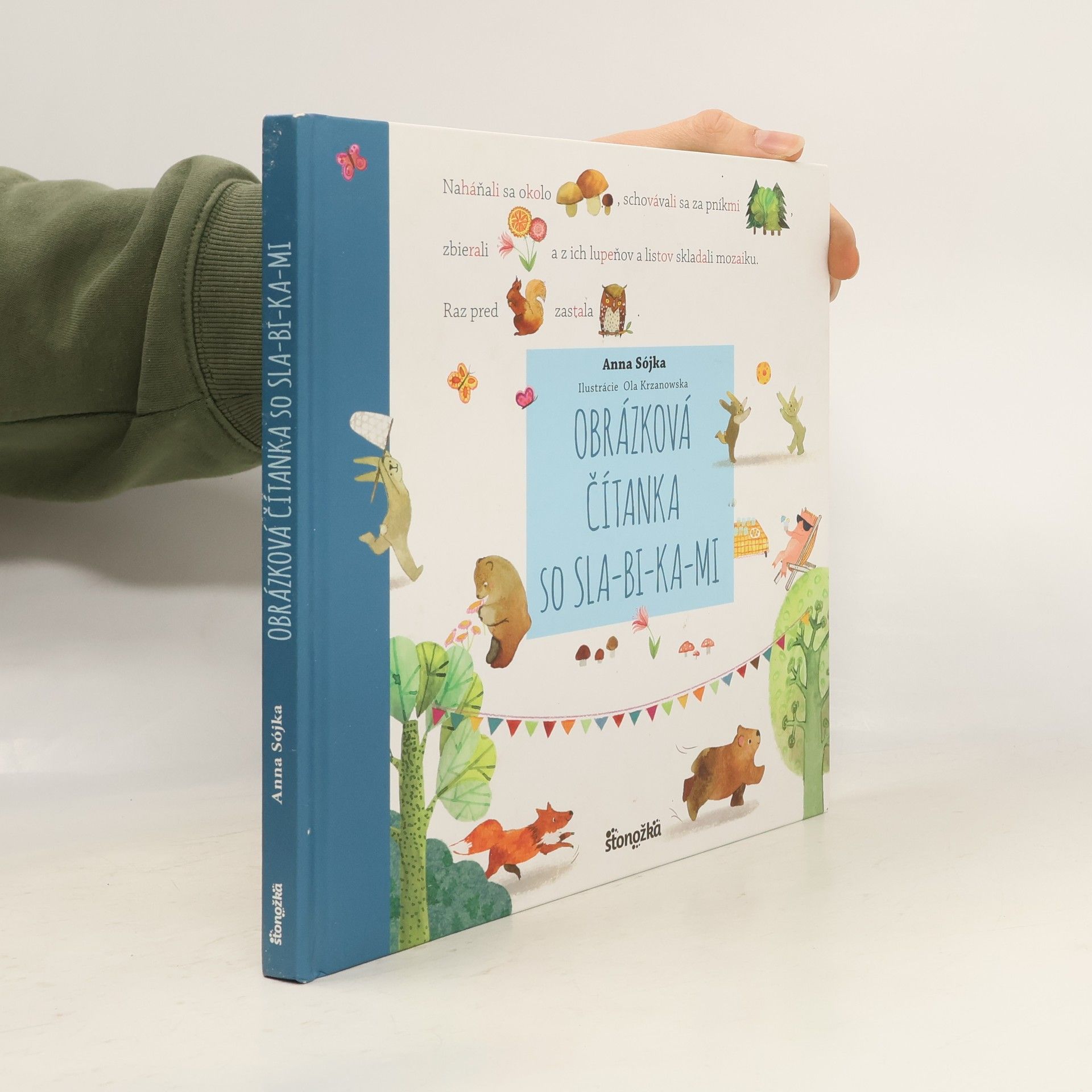 Anna Sójka Obrázková čítanka so sla-bi-ka-mi