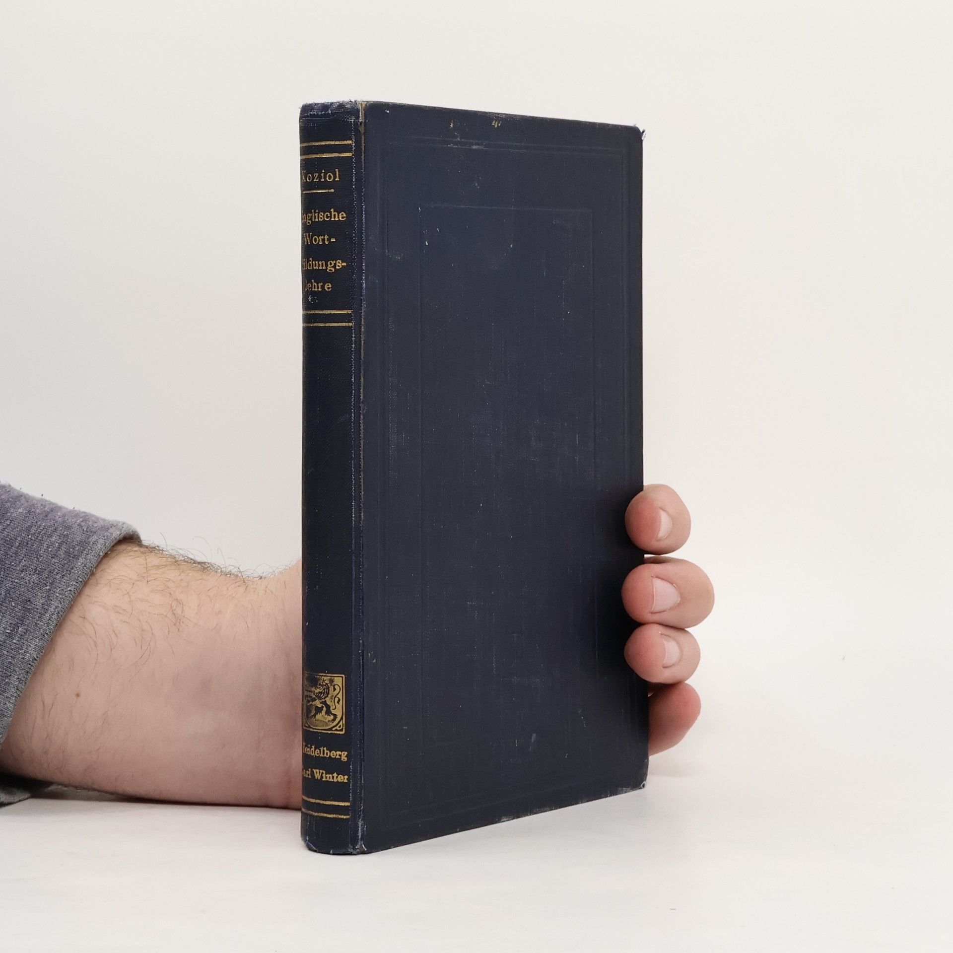 Herbert Koziol Handbuch der Englischen Wortbildungslehre