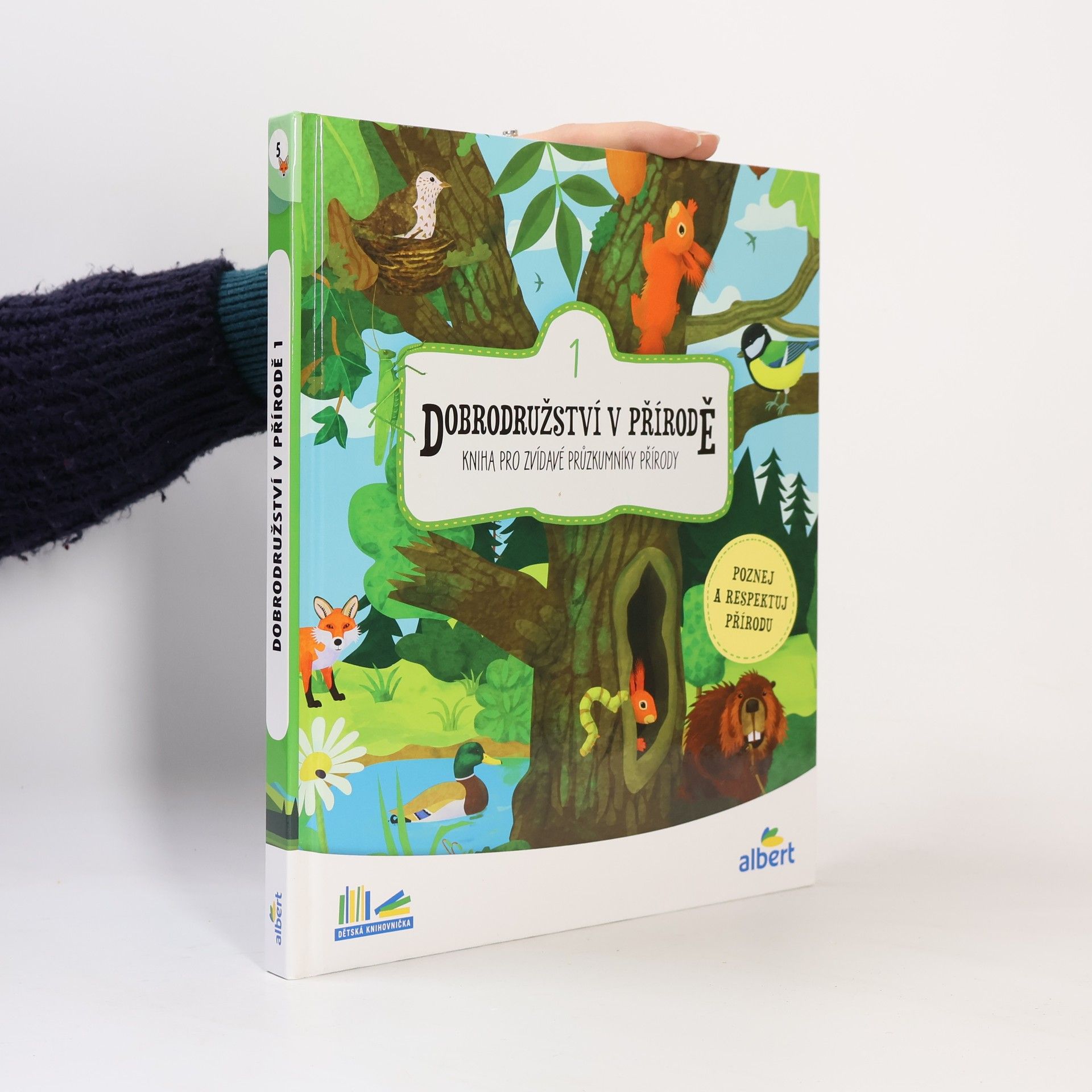 Lucie Hušková Dobrodružství v přírodě. Kniha pro zvídavé průzkumníky přírody. 1