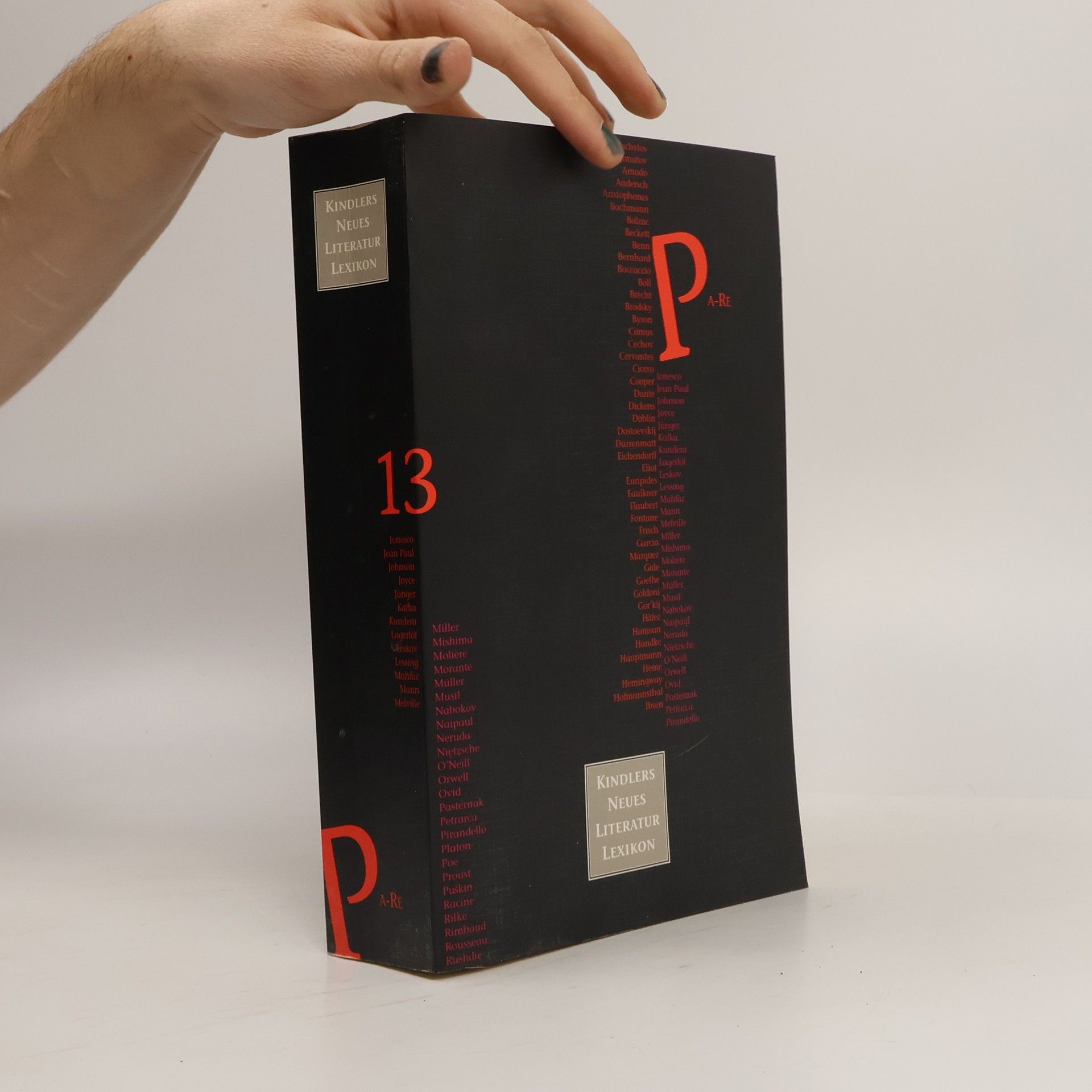 Walter Jens Kindlers neues Literatur Lexikon. Studienausgabe PA-RE Band 13