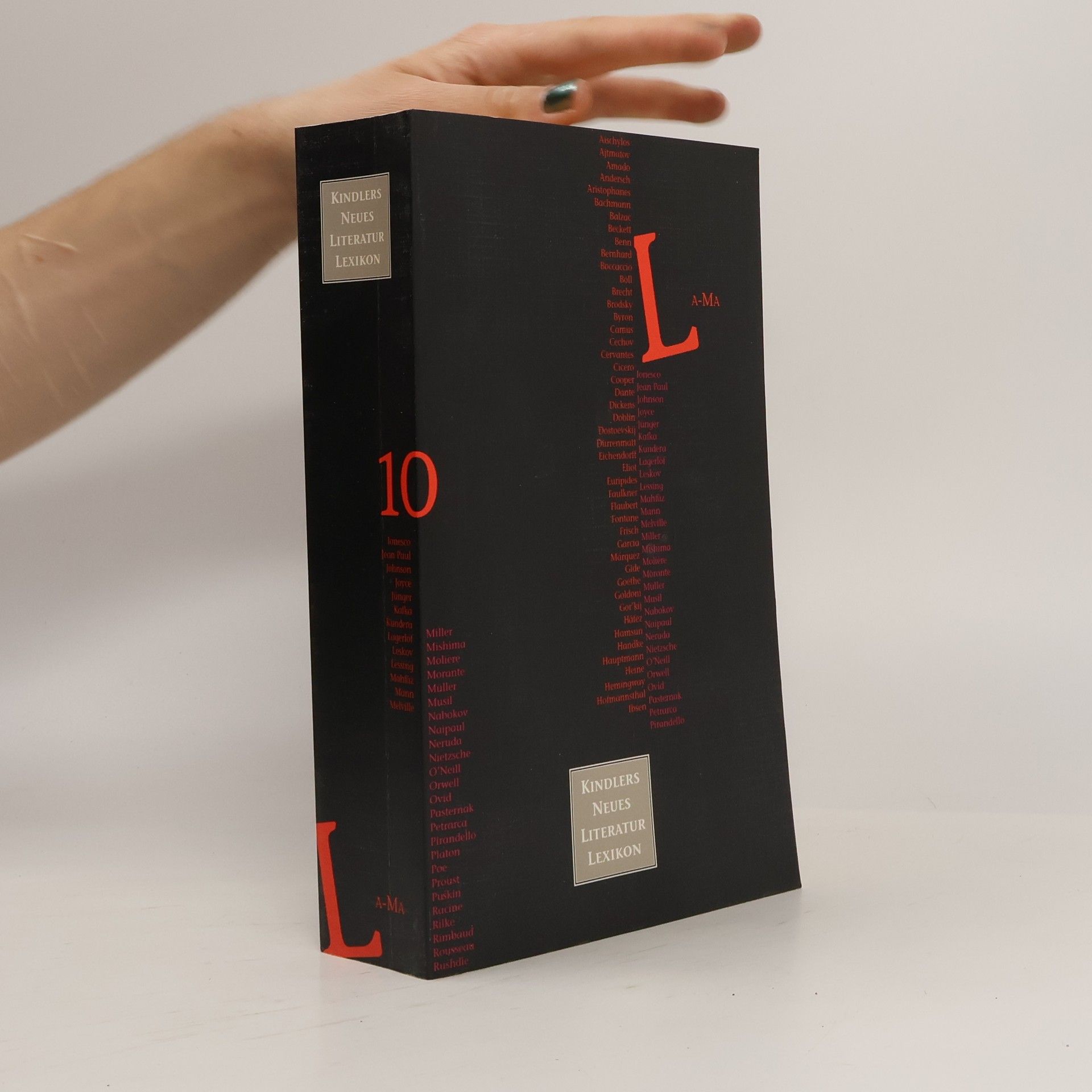 Walter Jens Kindlers neues Literatur Lexikon. Studienausgabe LA-MA, Band 10